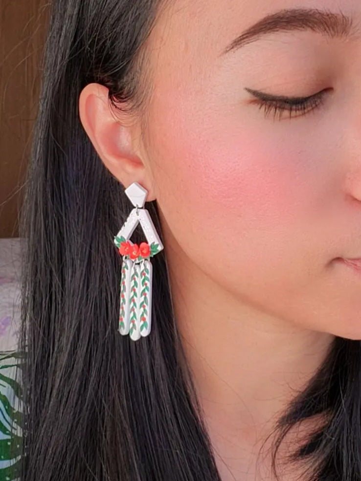 Floral Dangle (Multi Color)