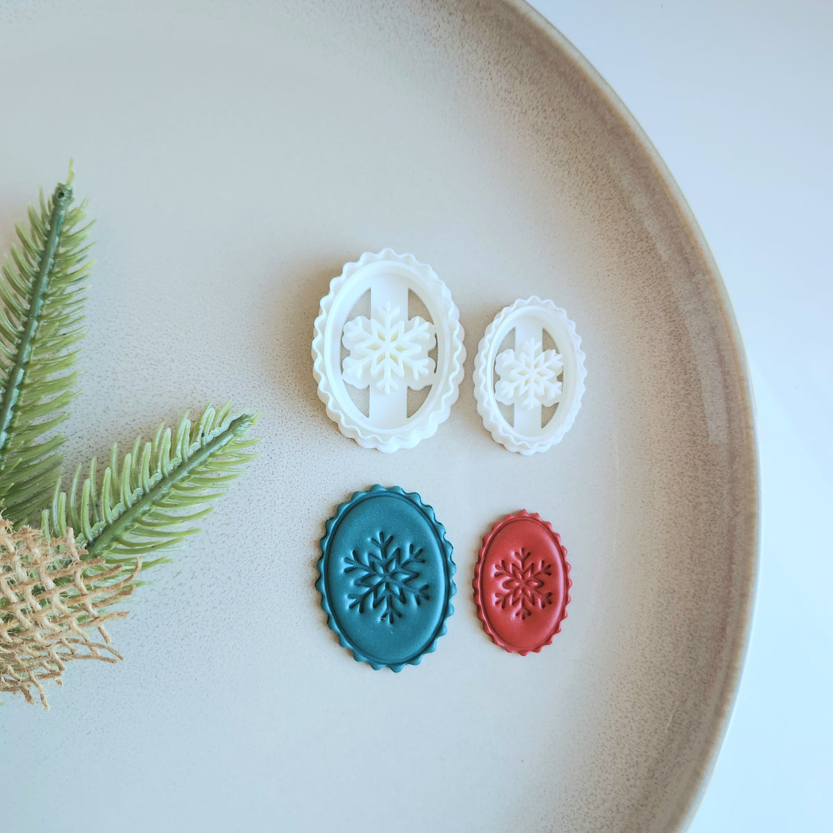 Clay Cutter (Scallop Snowflake)