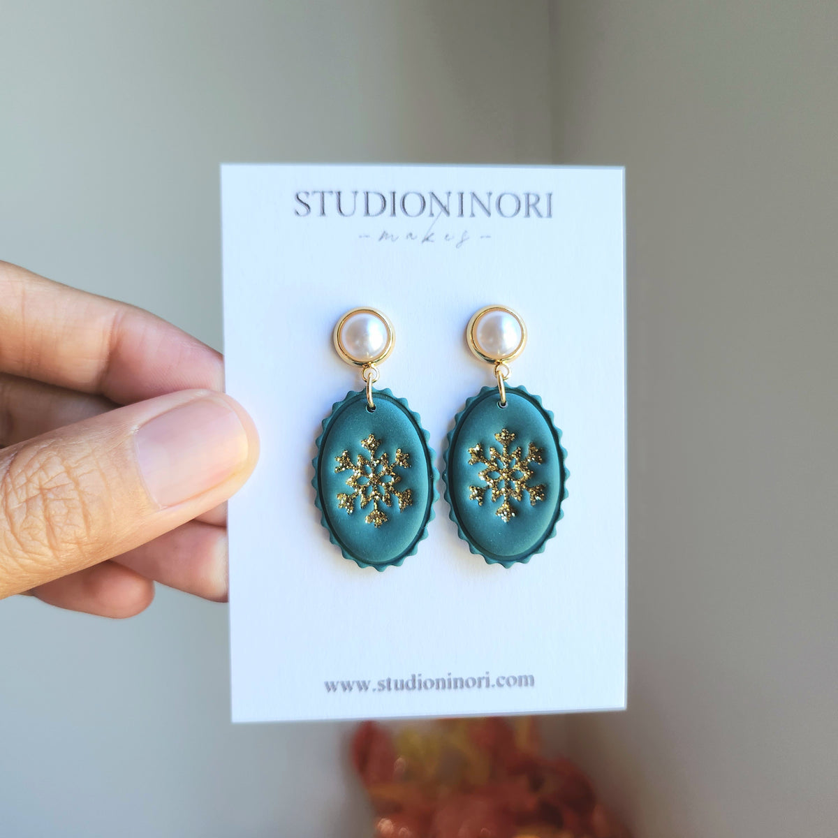 Elegant Scallop Earrings