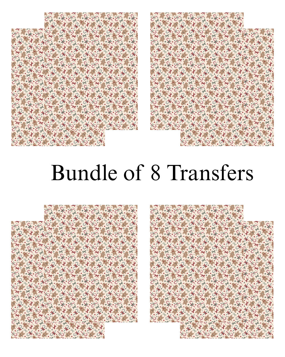 Transfer Paper (Coquette Gingerbread) #1