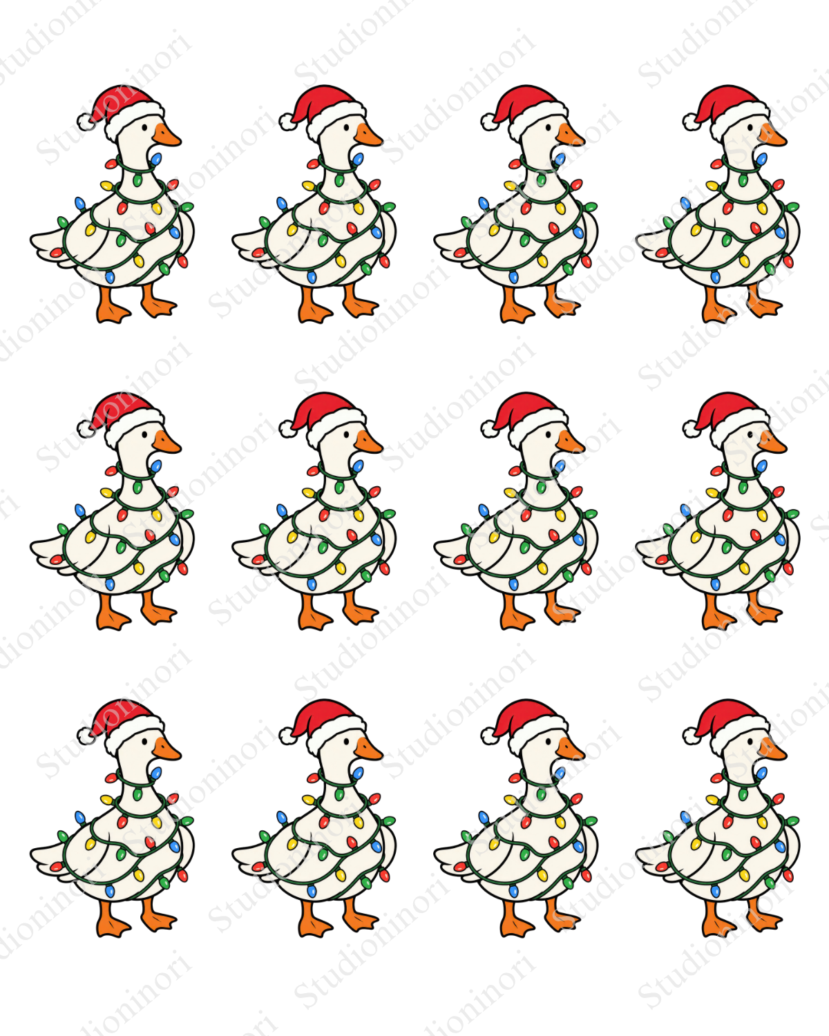 Transfer Paper (Christmas Goose) #4