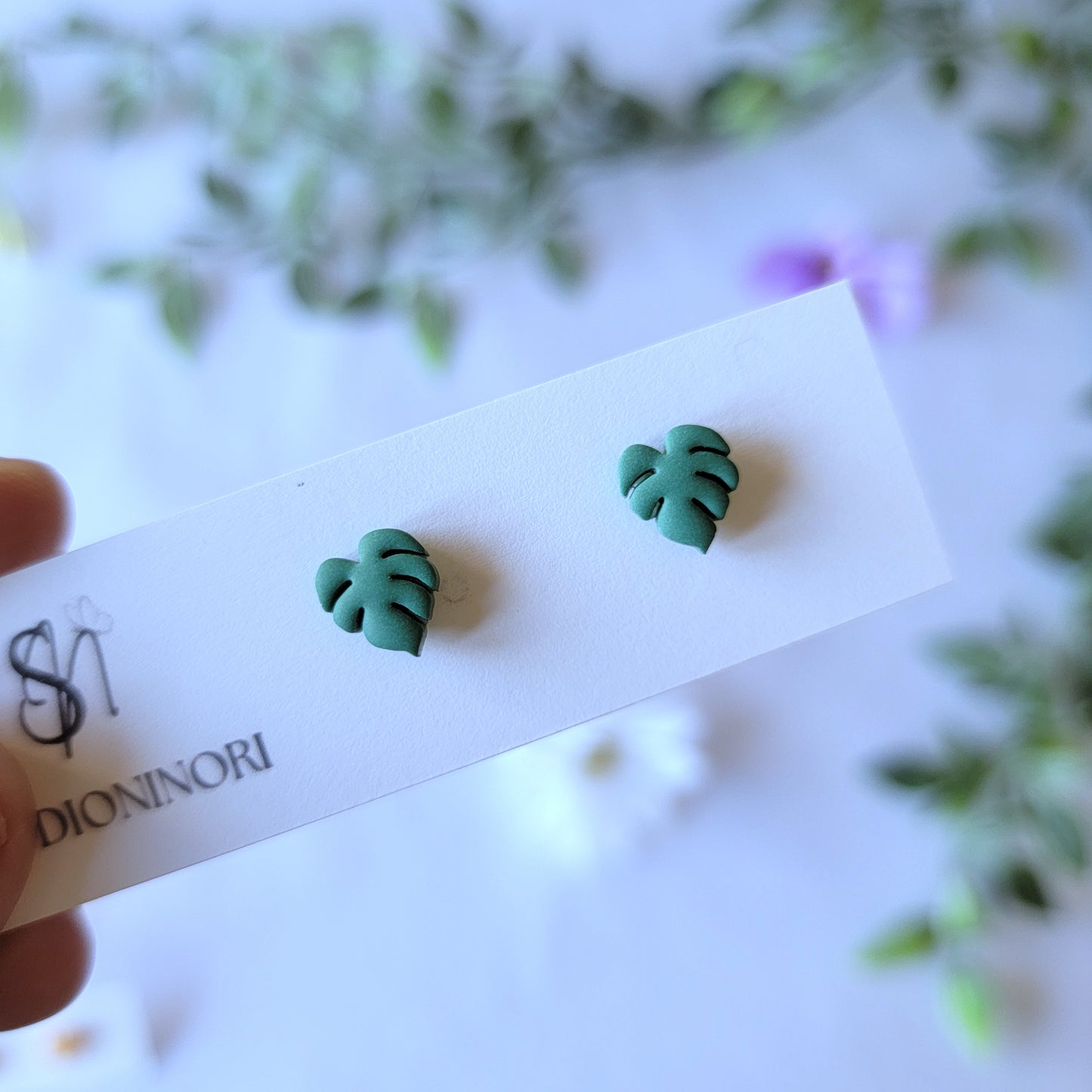 Mini Leaf Studs