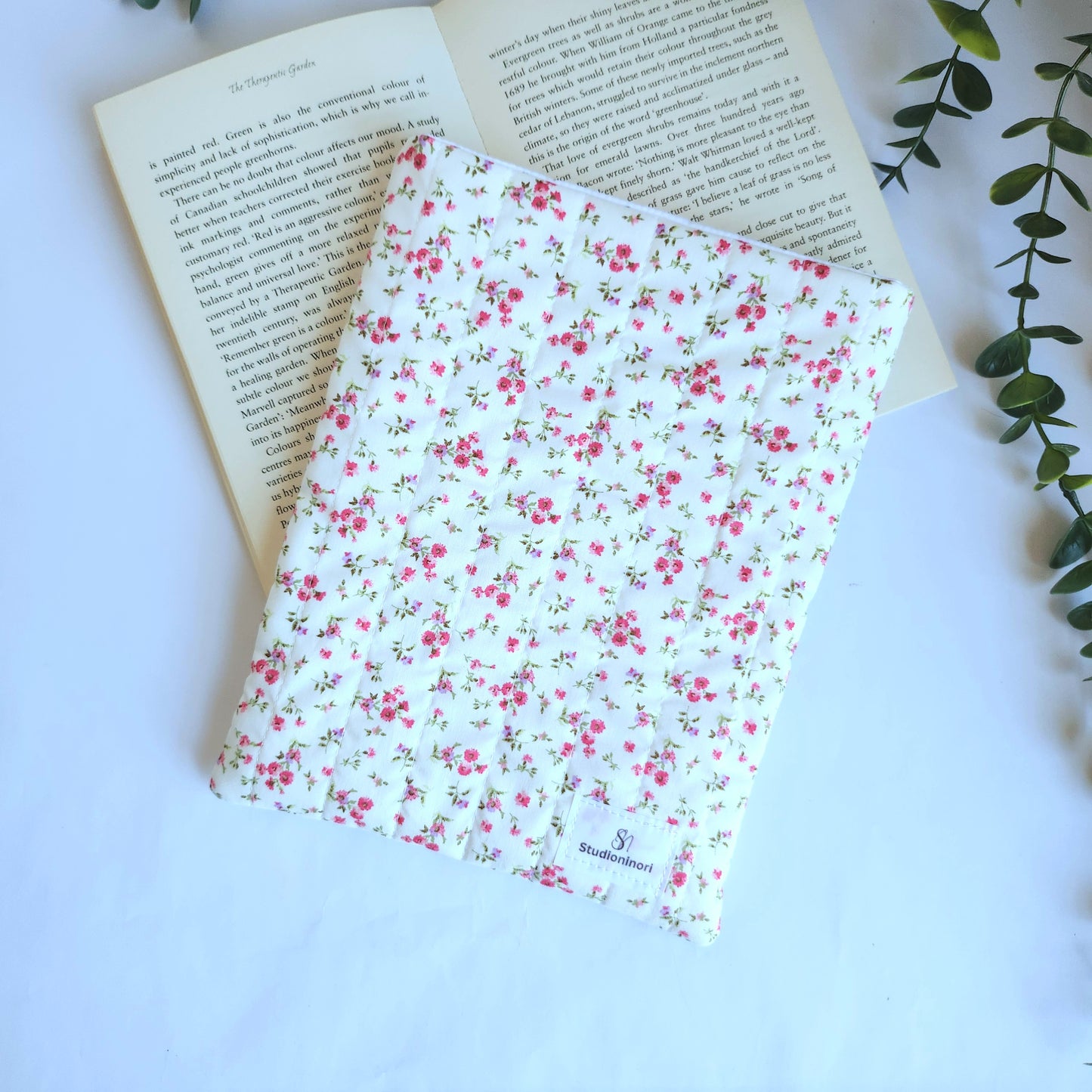 Lovely Quilted Book Sleeves