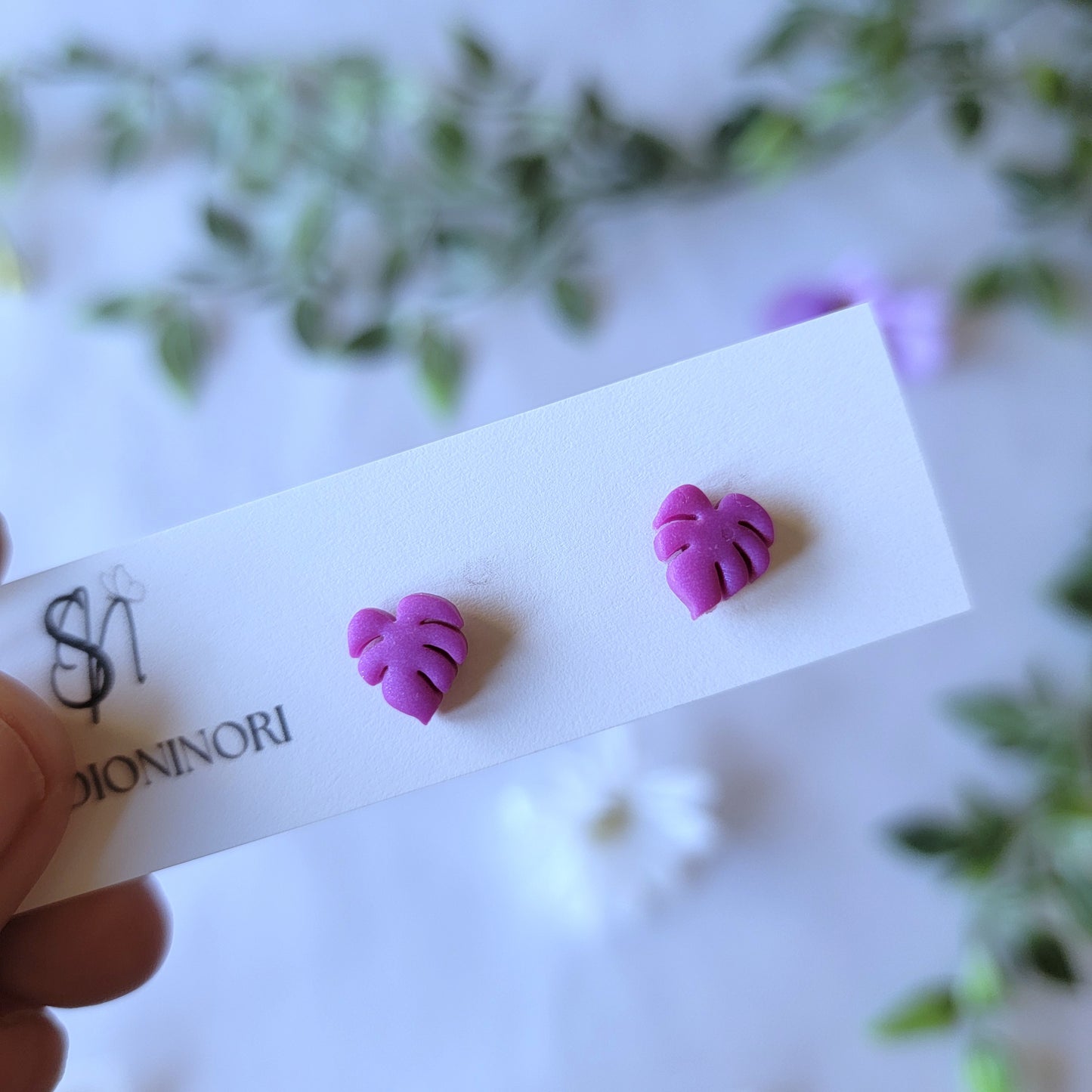 Mini Leaf Studs