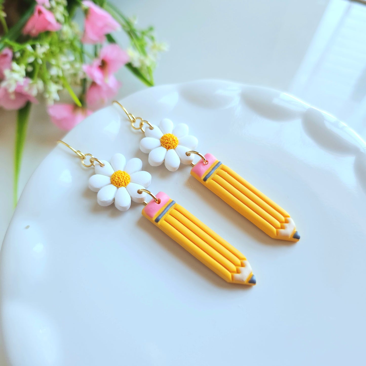 Flower Pencil Dangle