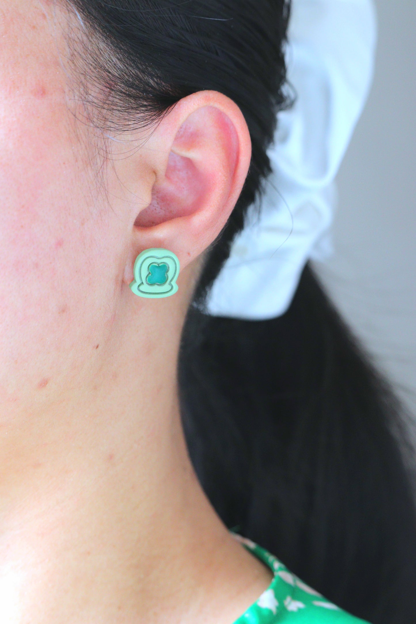 Clover Hat Earring