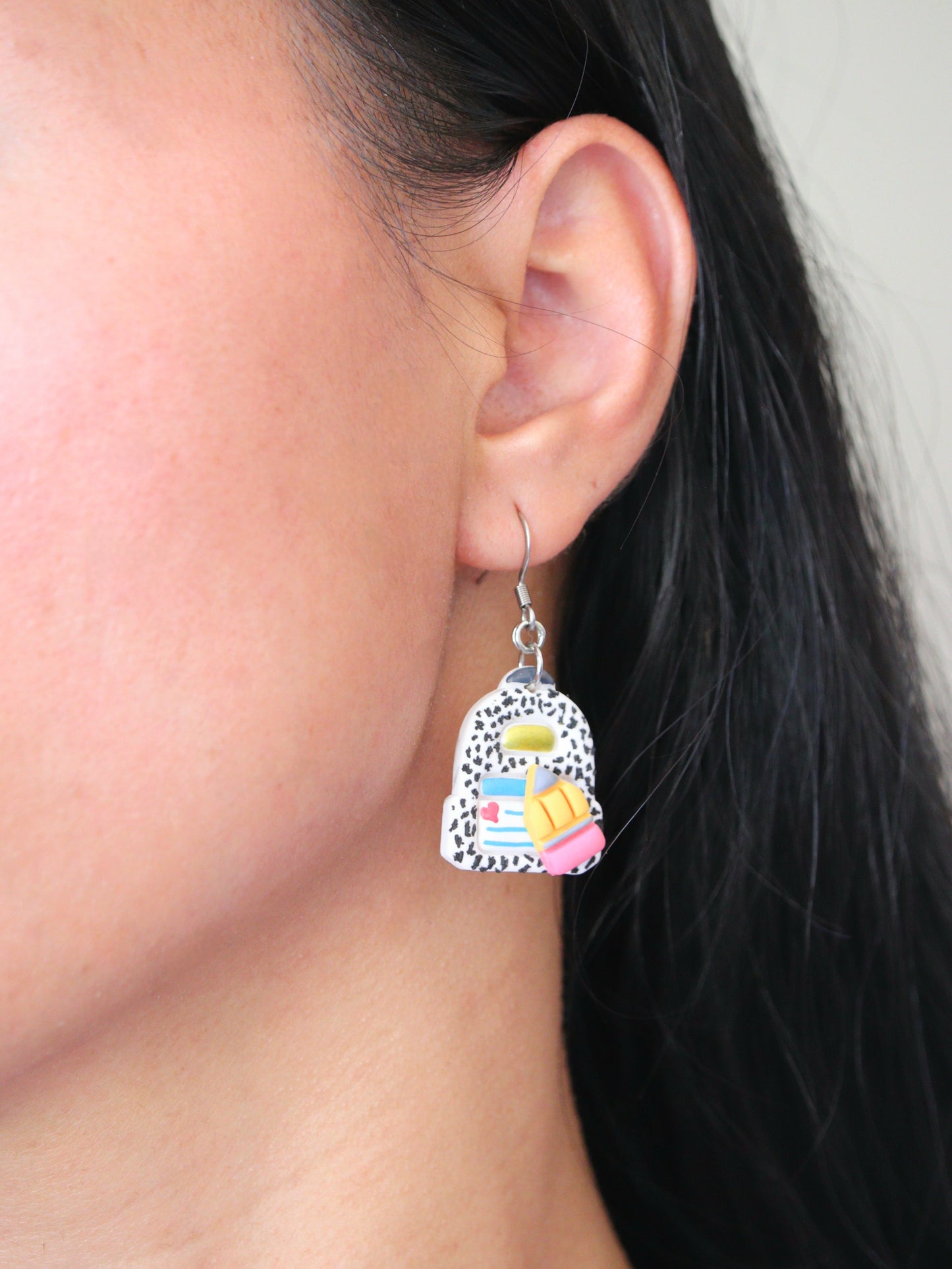 Back to School Pencil & Notebook Backpack Dangles