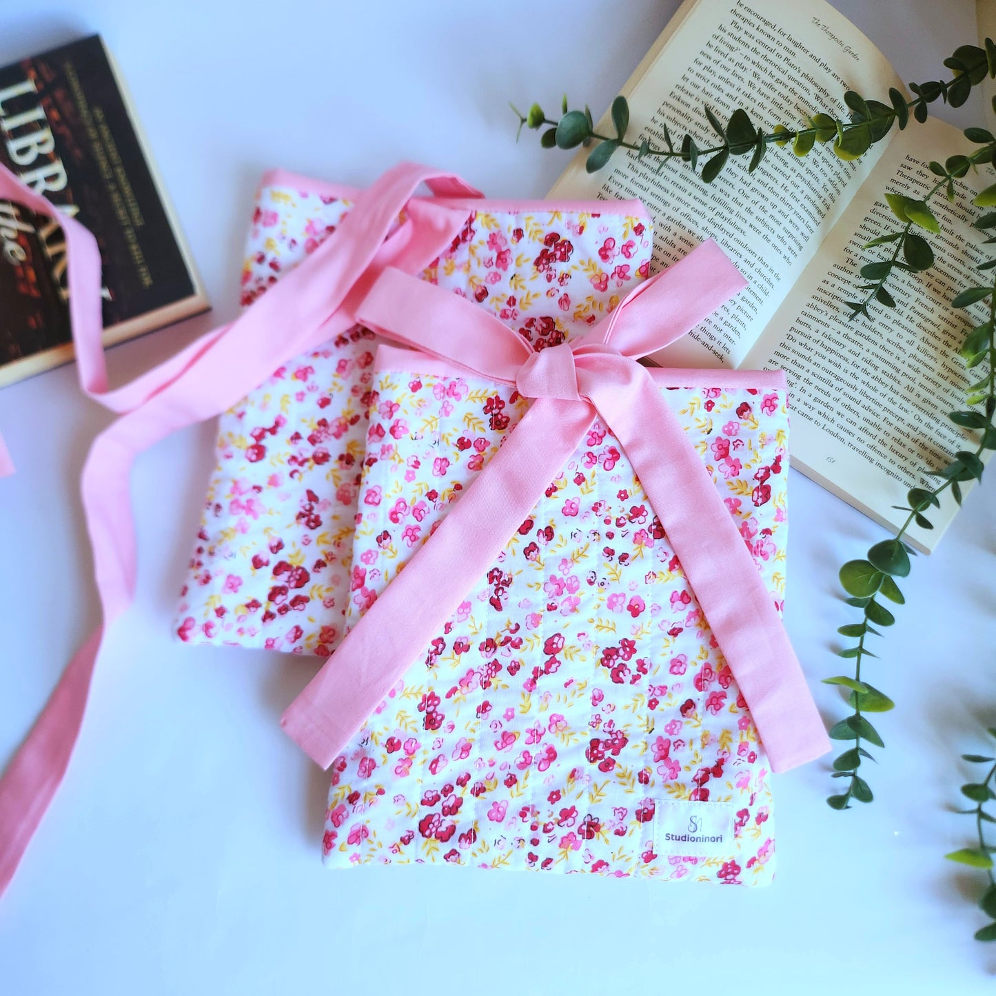 Layra Pink Book Sleeve