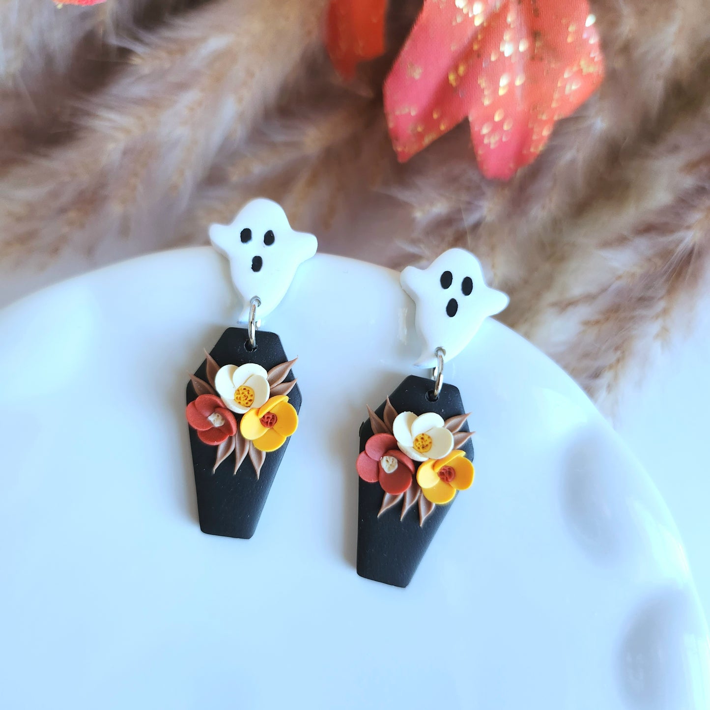 Ghost in Floral Coffin