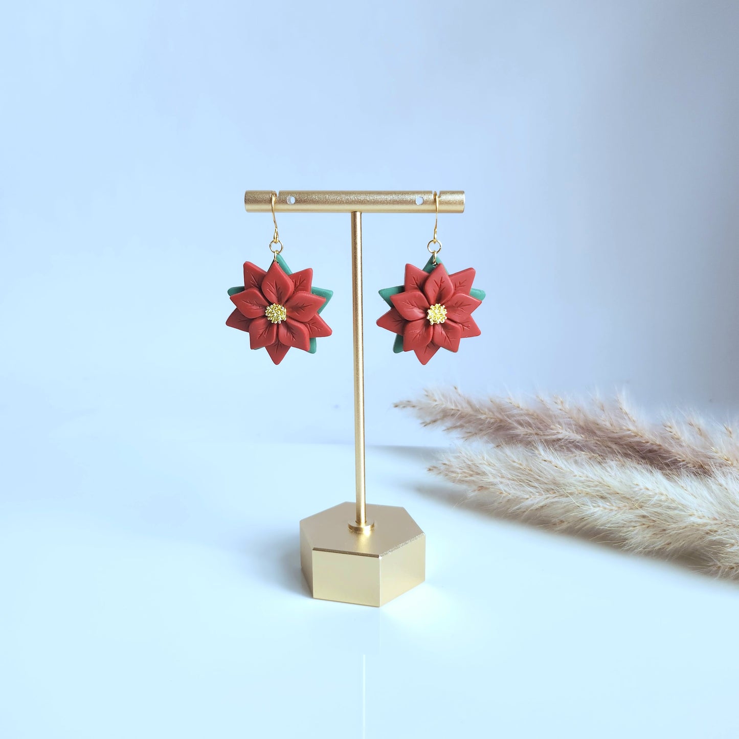 Poinsettia Dangles ( Multi Style )