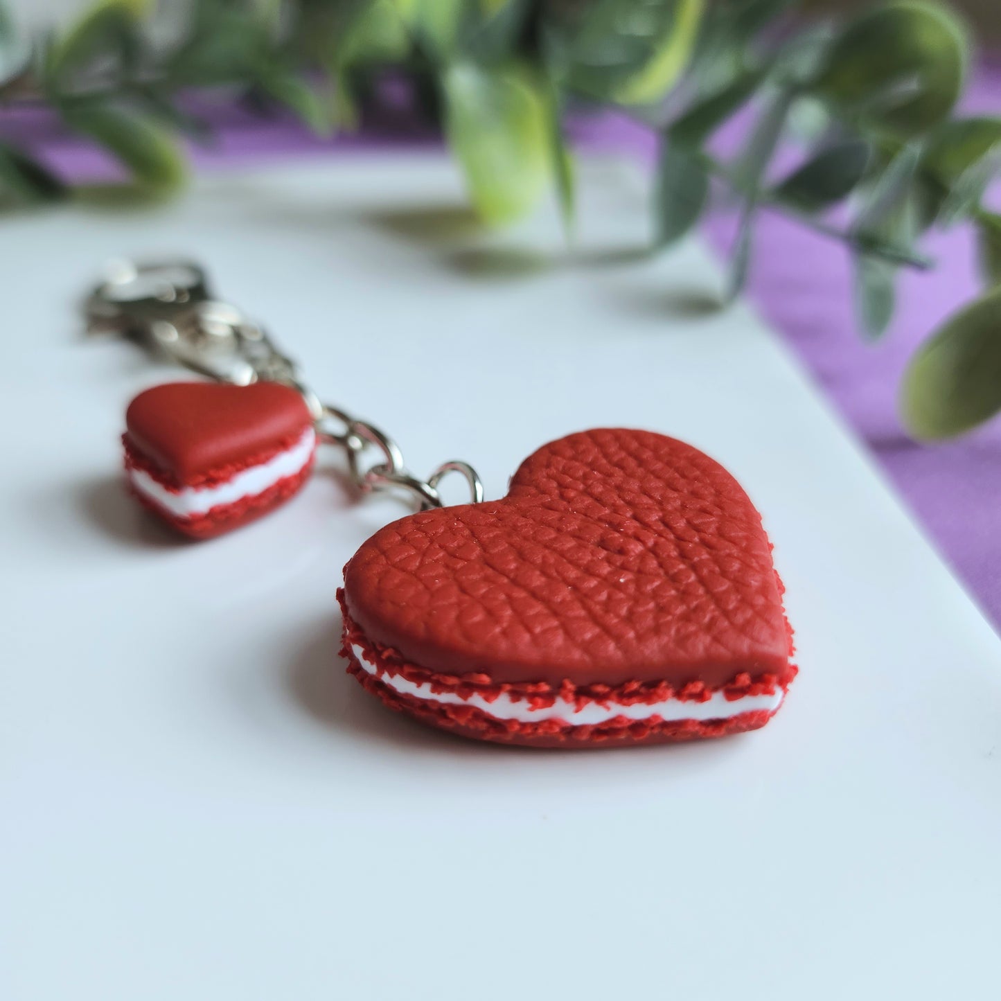 Heart Bag Charm