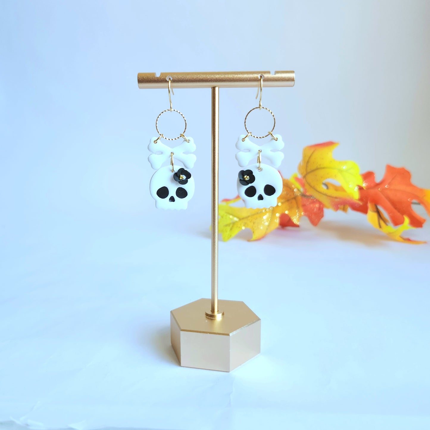 Cute Skull and Bones Dangle