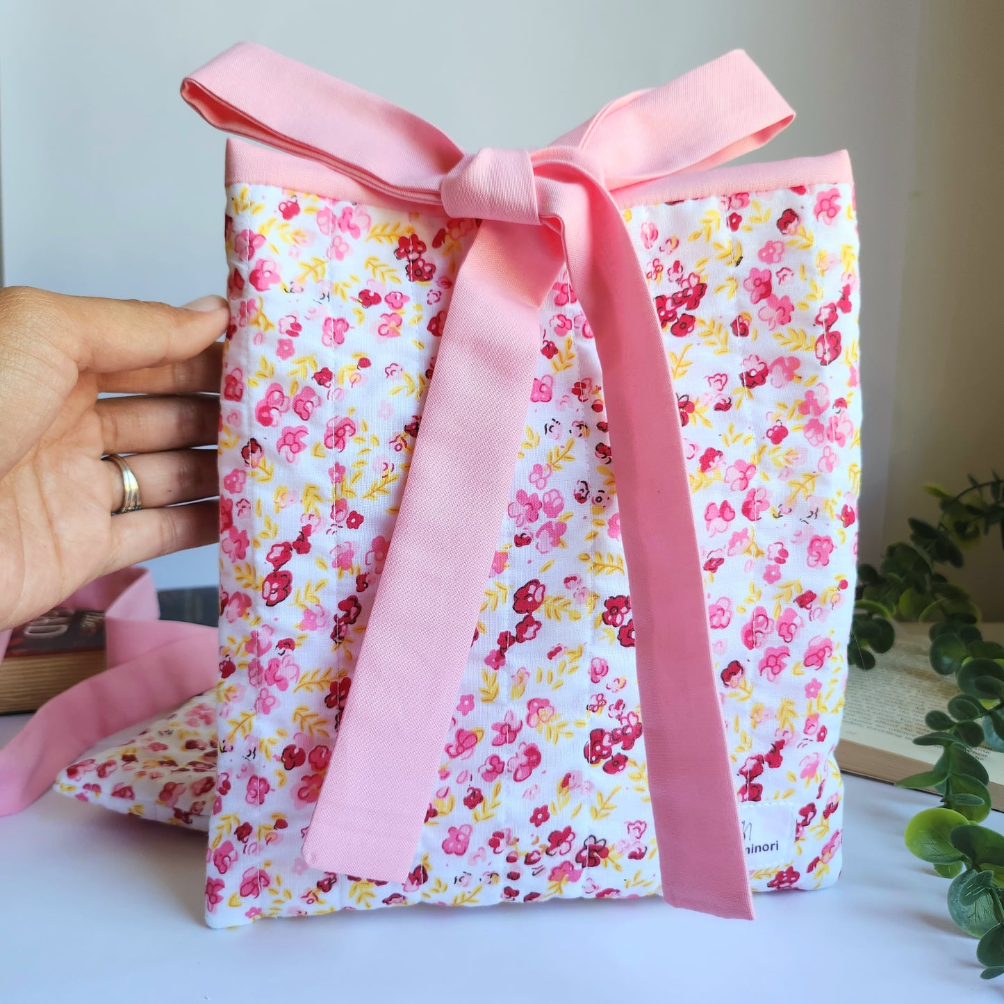 Layra Pink Book Sleeve