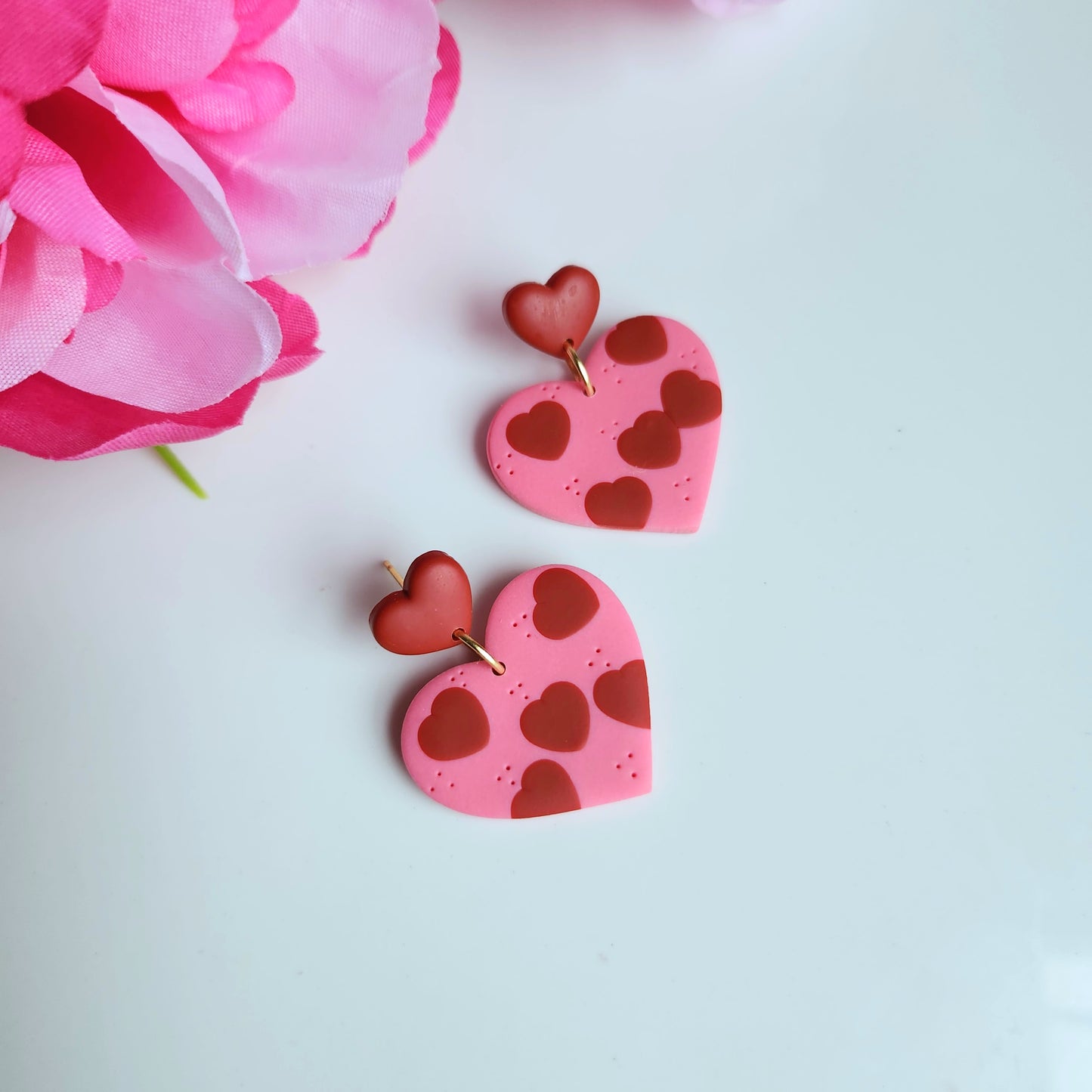 Heart Drop Earring