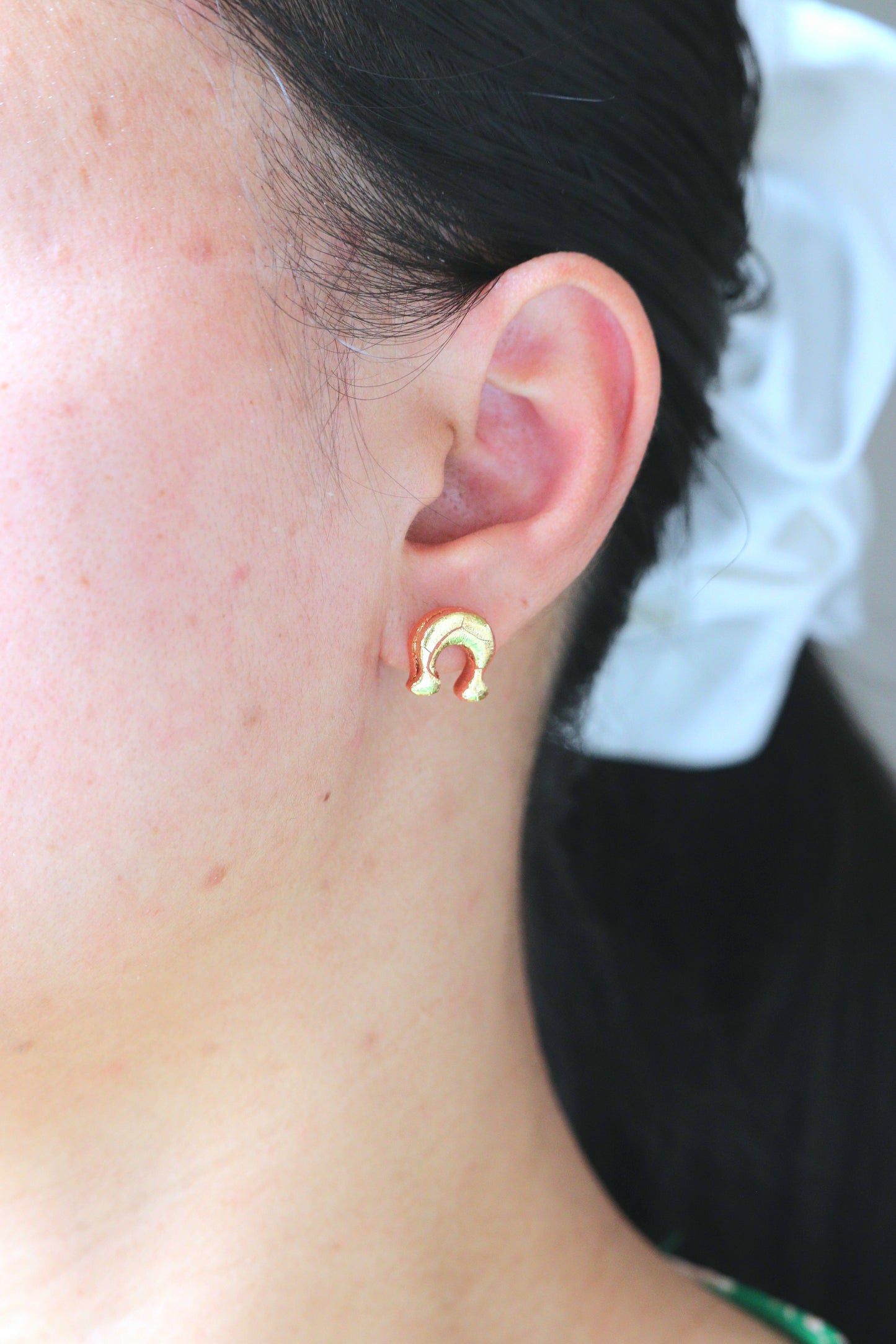 Horse Shoe Stud Earring
