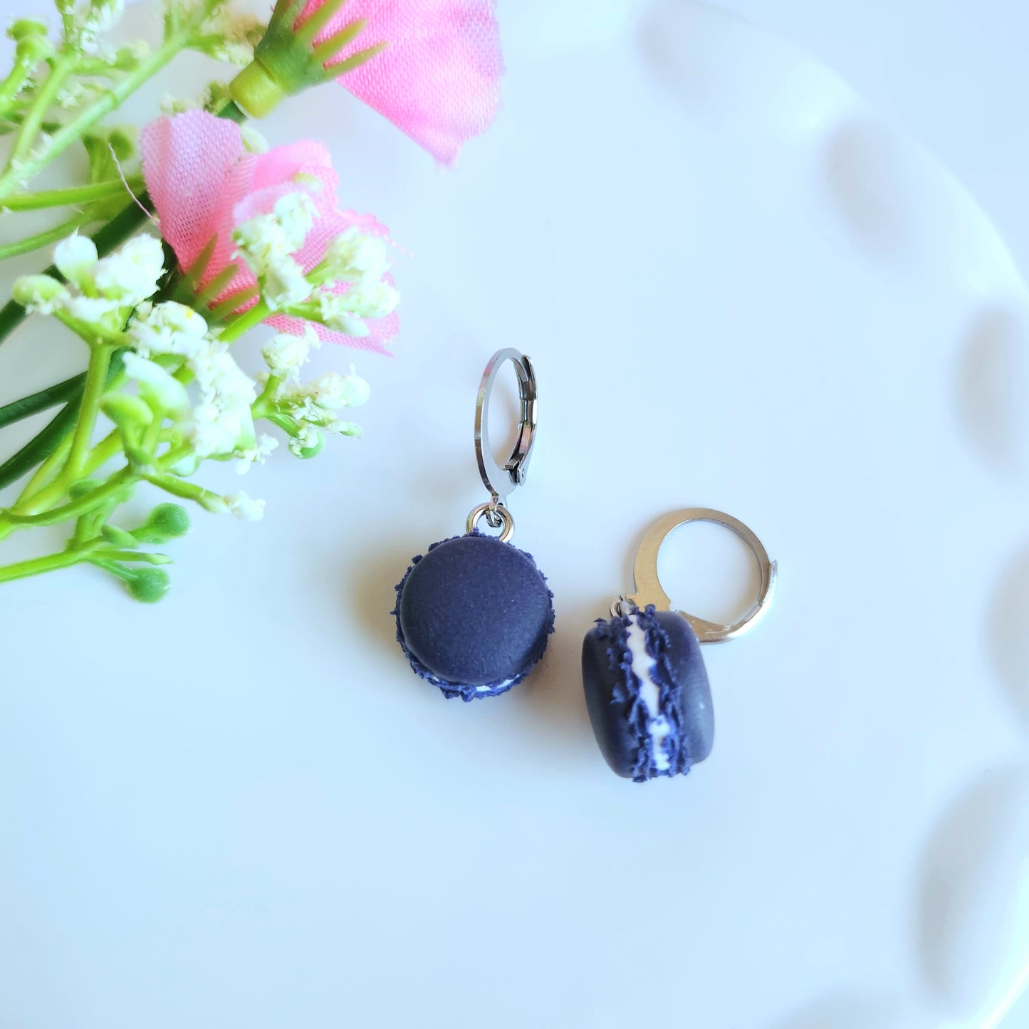 Mini Macaron Earrings