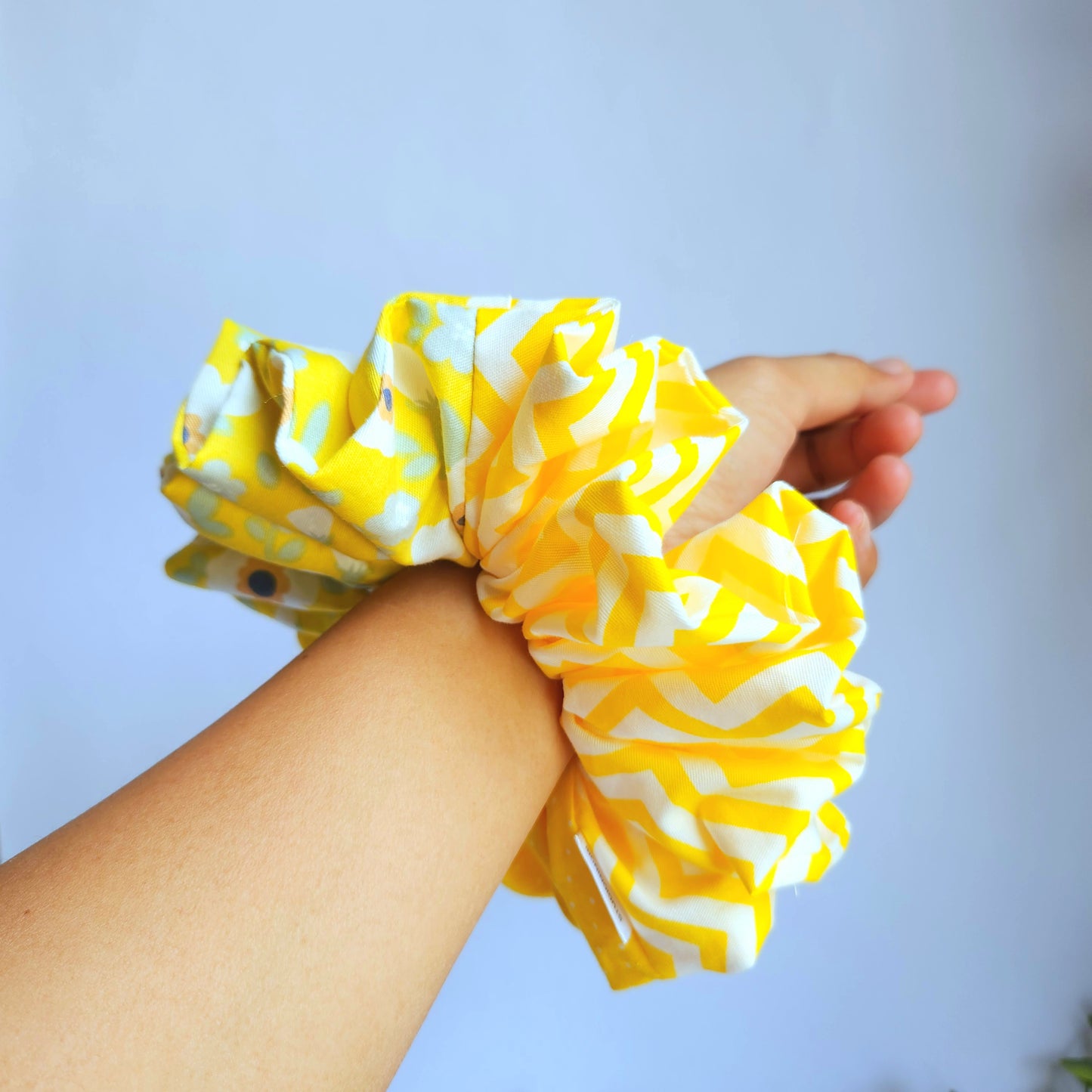 Yellow XL Scrunchie