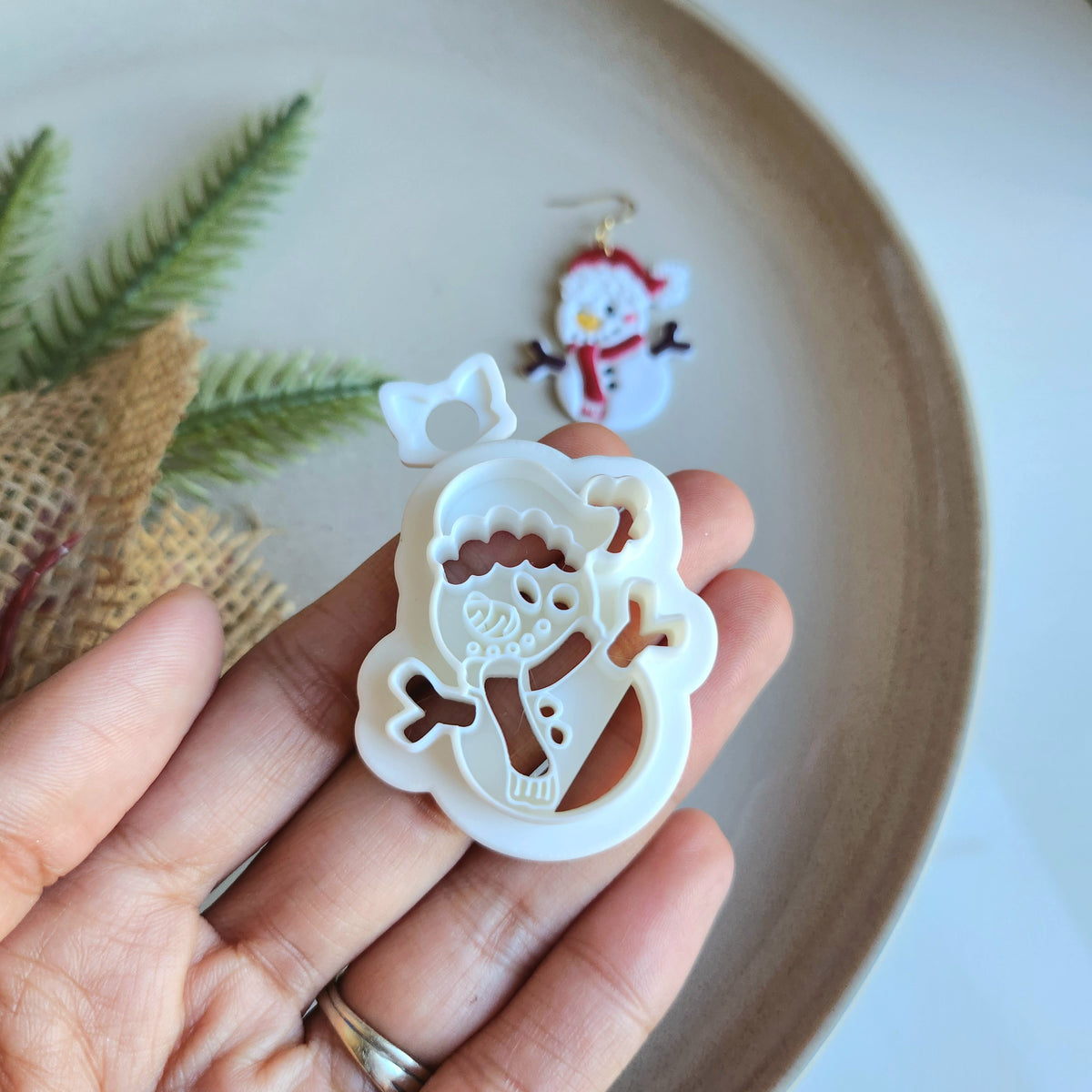Clay Cutter (Cute Snowman) Set