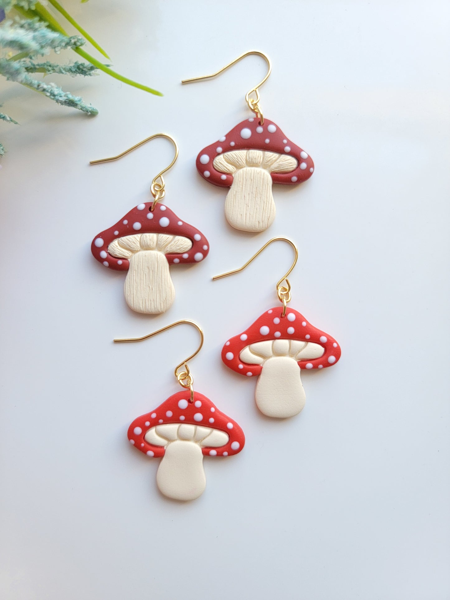 Mushroom Dangle ( Multi Color )