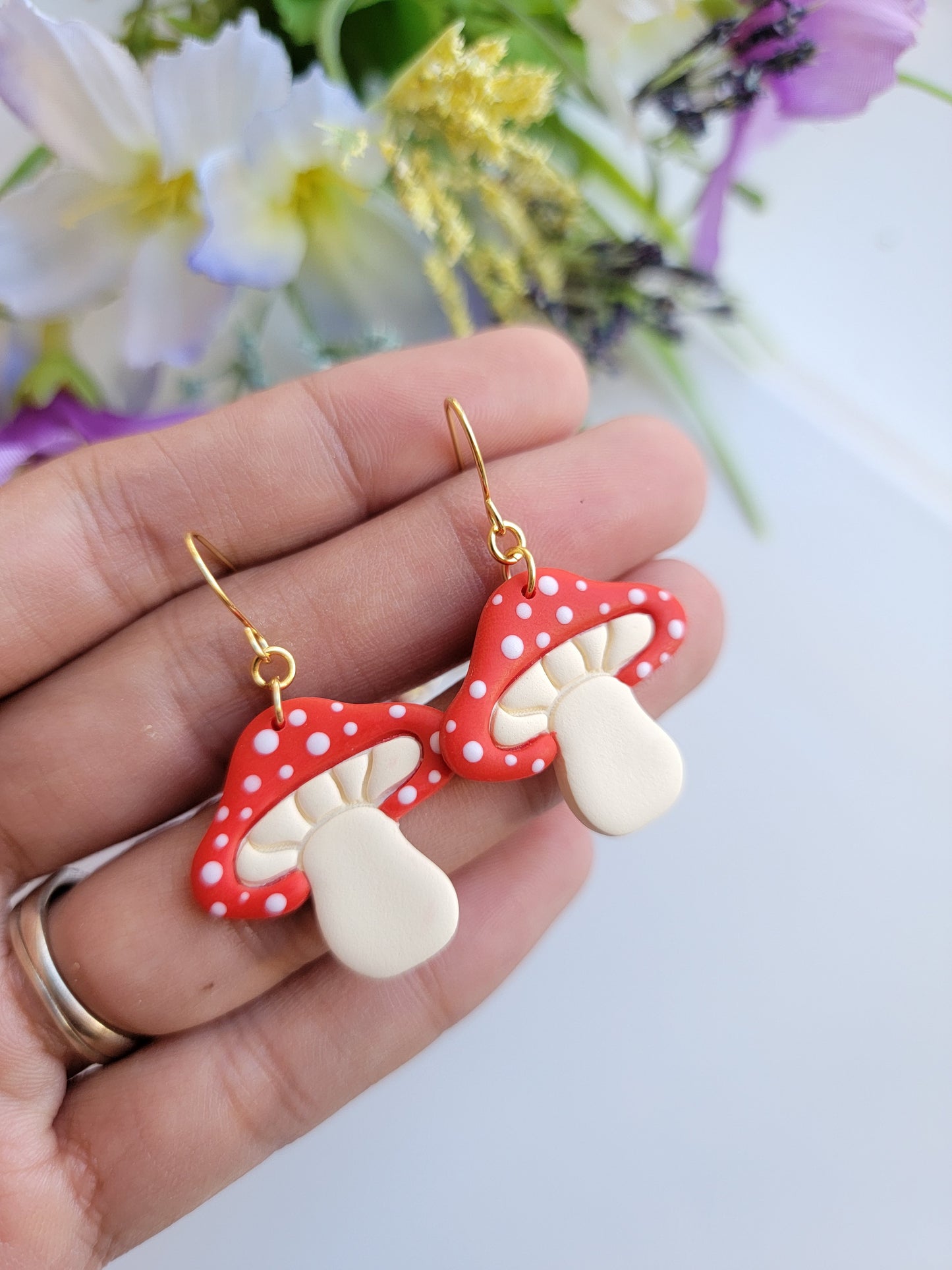 Mushroom Dangle ( Multi Color )