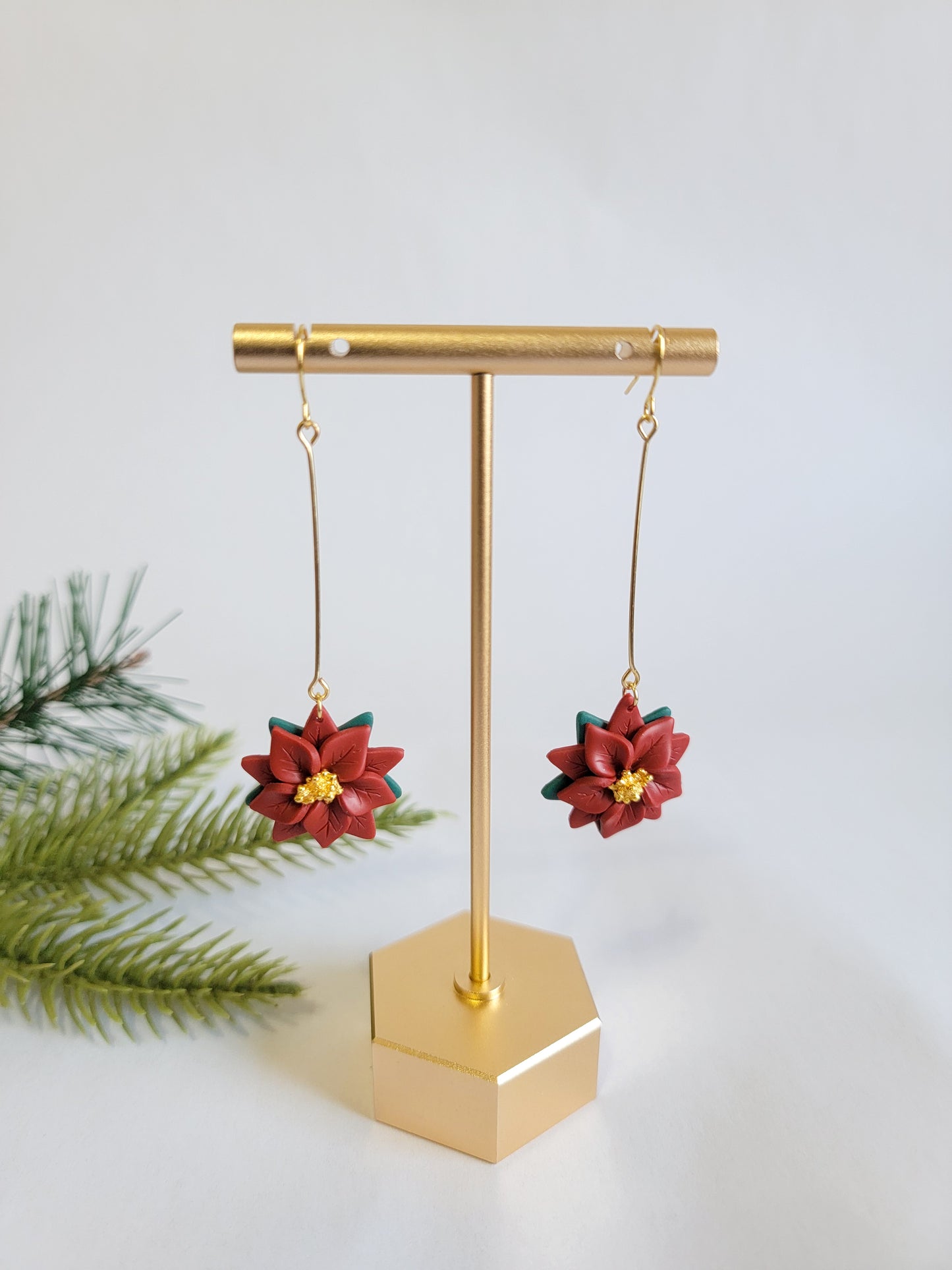 Poinsettia Dangles ( Multi Style )