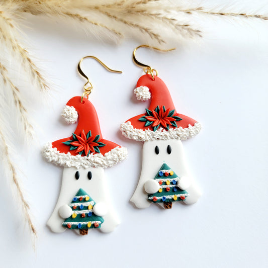 Christmas Ghost Witches Dangle