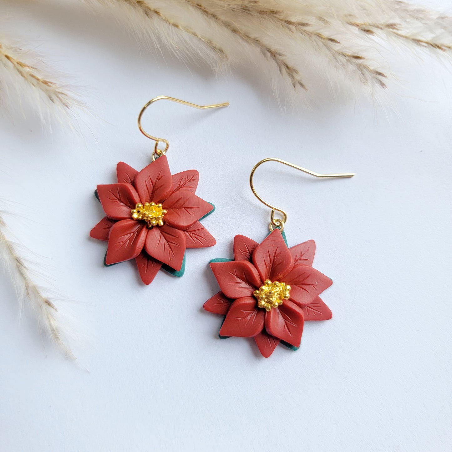 Poinsettia Dangles ( Multi Style )