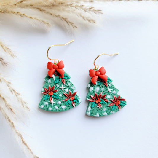 Christmas Tree Dangle Earring