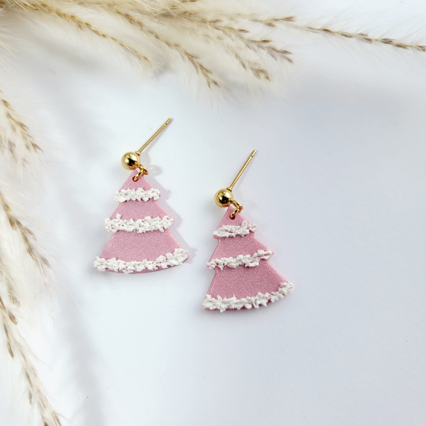 Small Christmas Tree Dangle Earrings ( Multi Style )