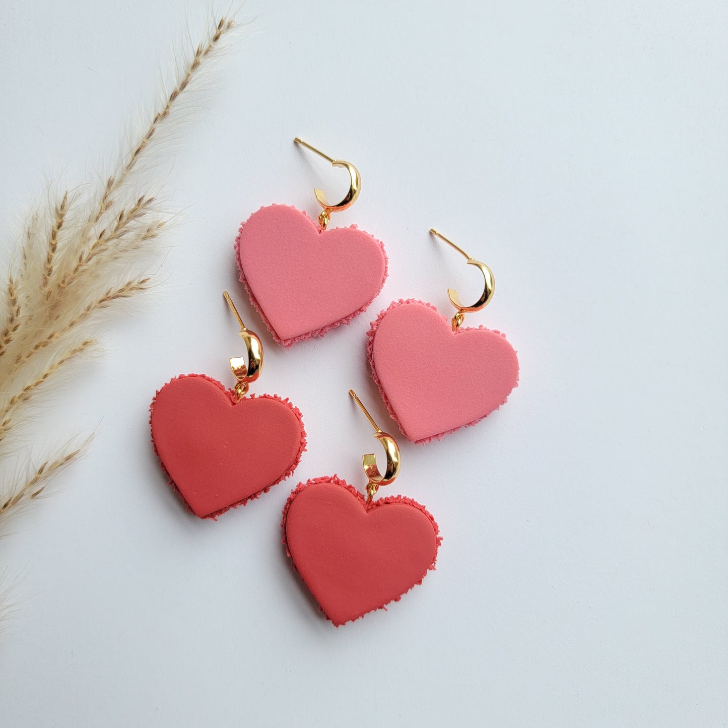 Heart Macaroon Earrings ( Multi Color )