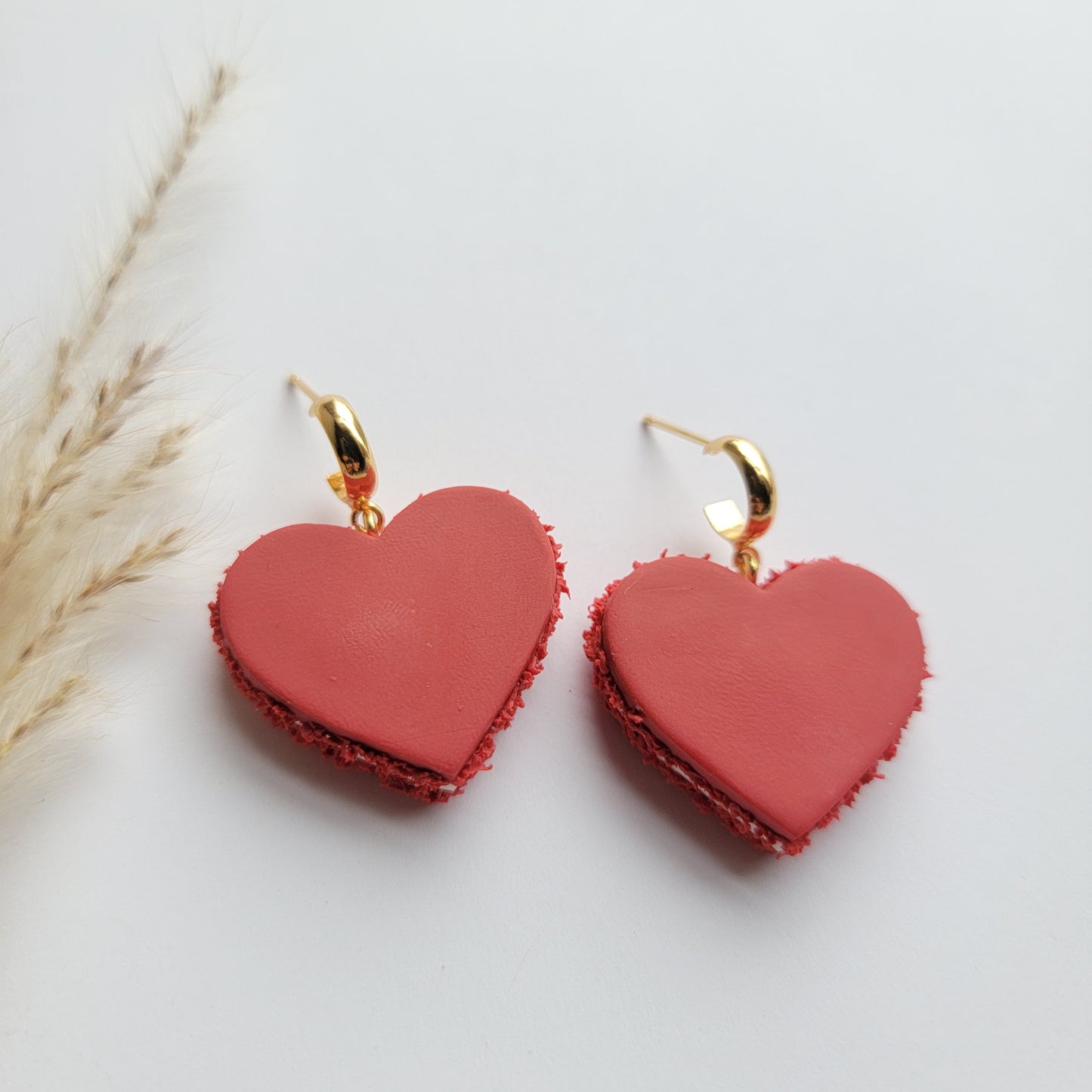 Heart Macaroon Earrings ( Multi Color )