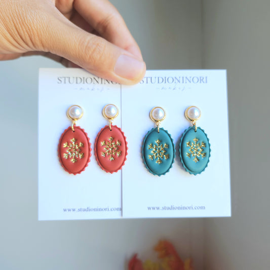 Elegant Scallop Earrings