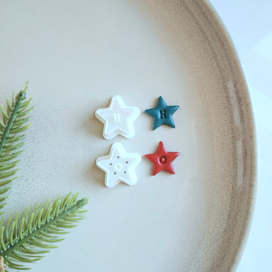Clay Cutter (Embossed H'O Star) Set