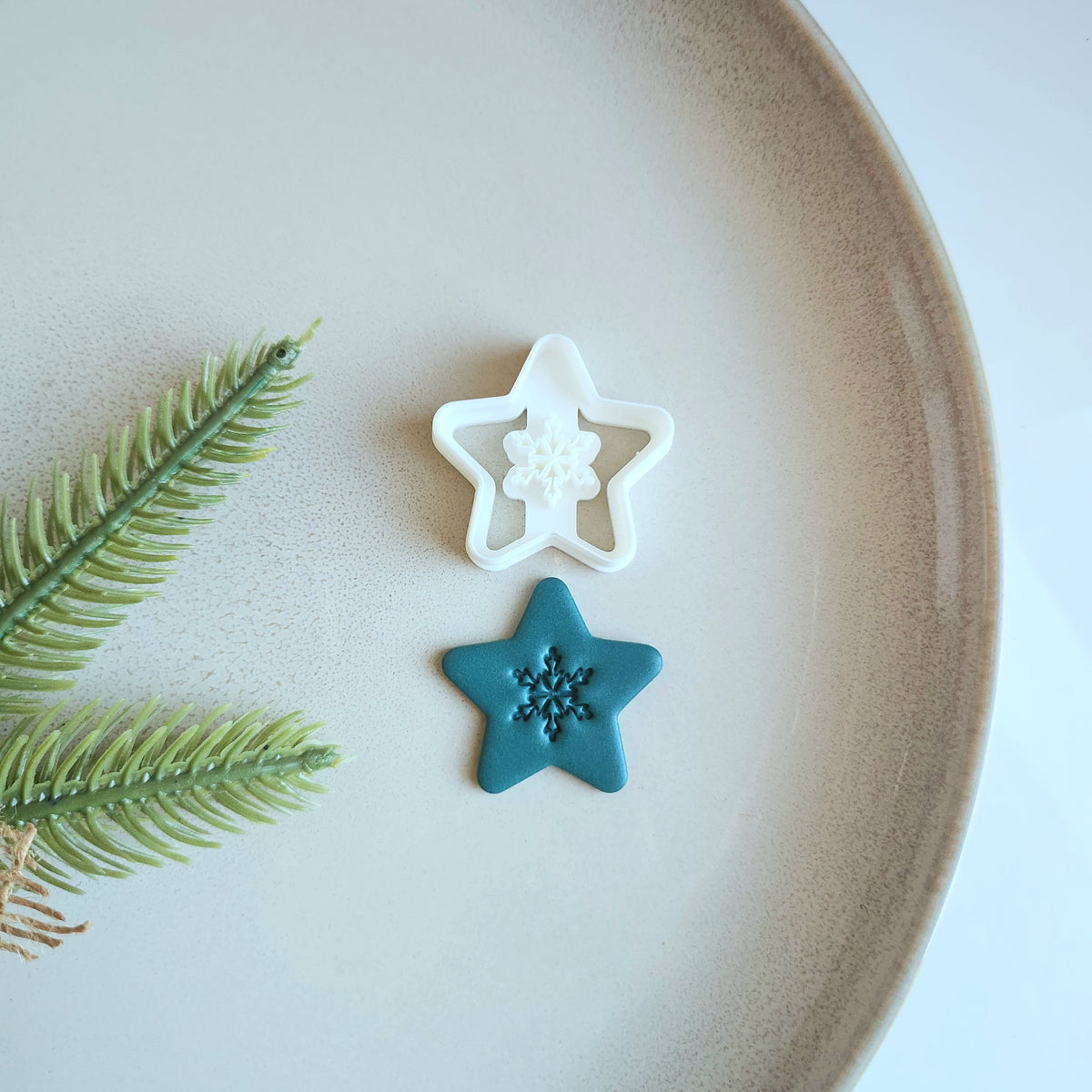 Clay Cutter (Snowflake Star)
