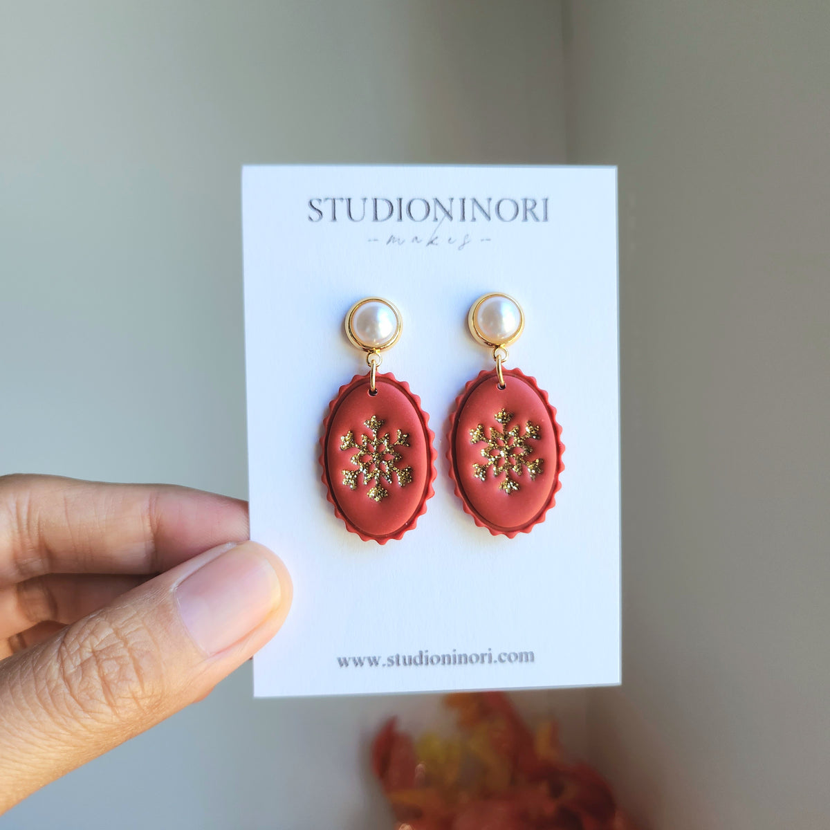 Elegant Scallop Earrings