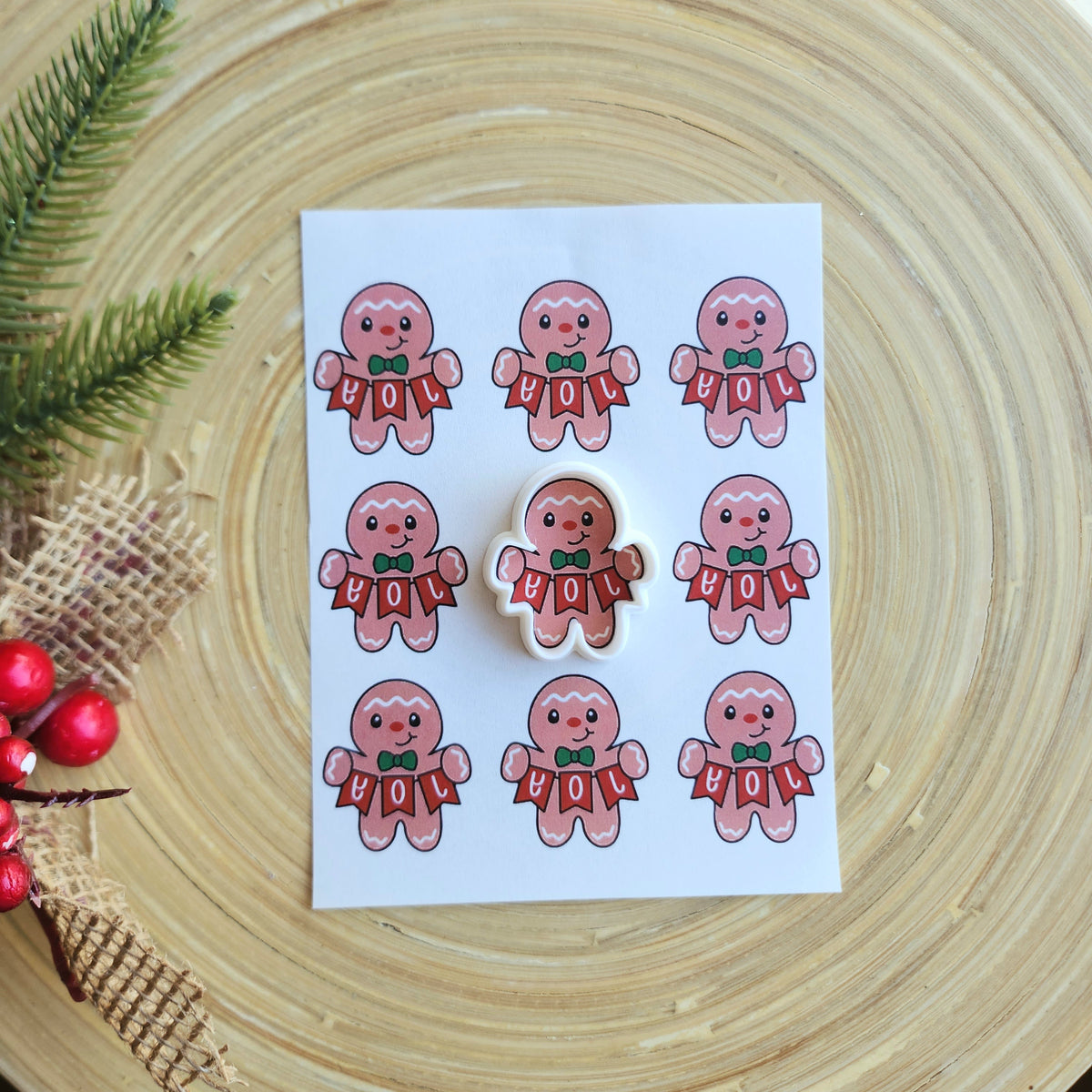 Transfer Paper (Gingerbread Men Joy)