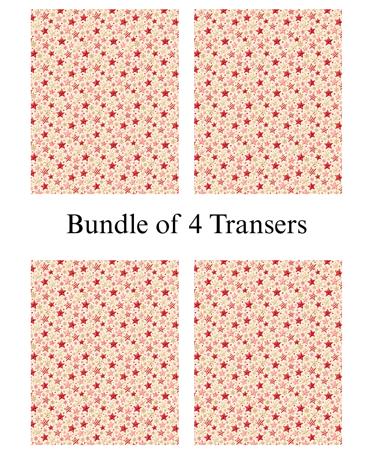 Transfer Paper (Pink Christmas) #4