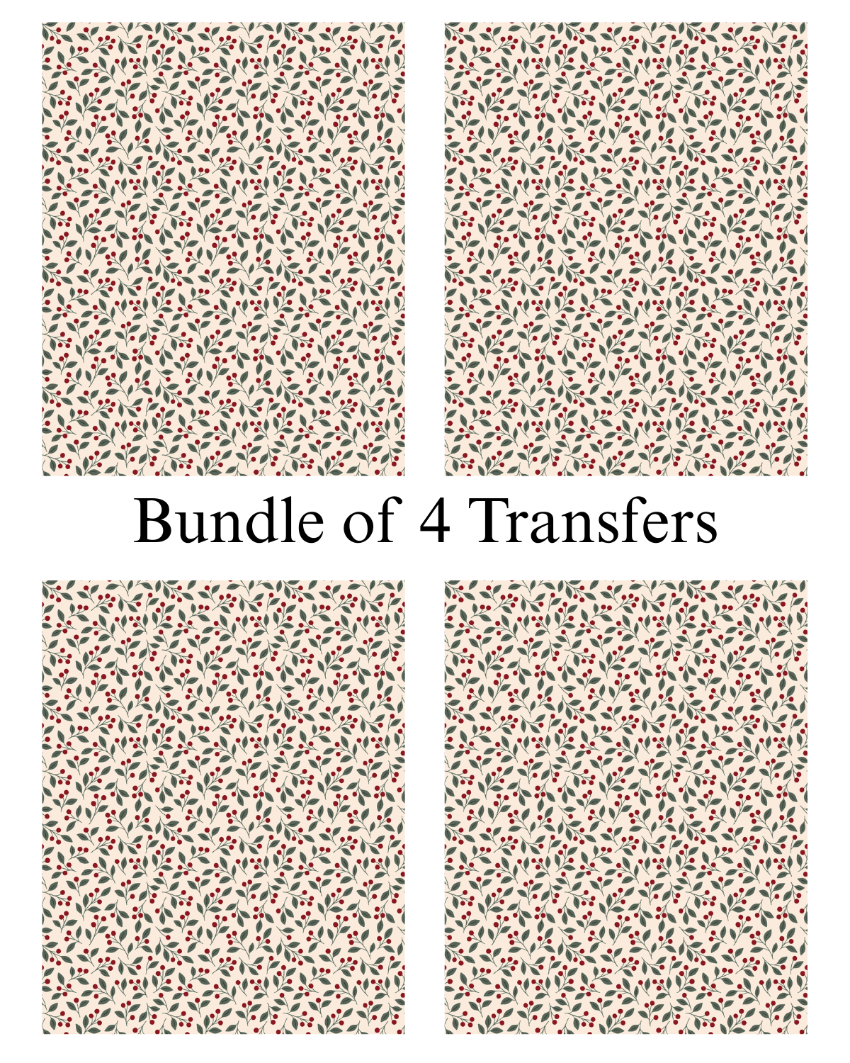 Transfer Paper (Christmas berry)