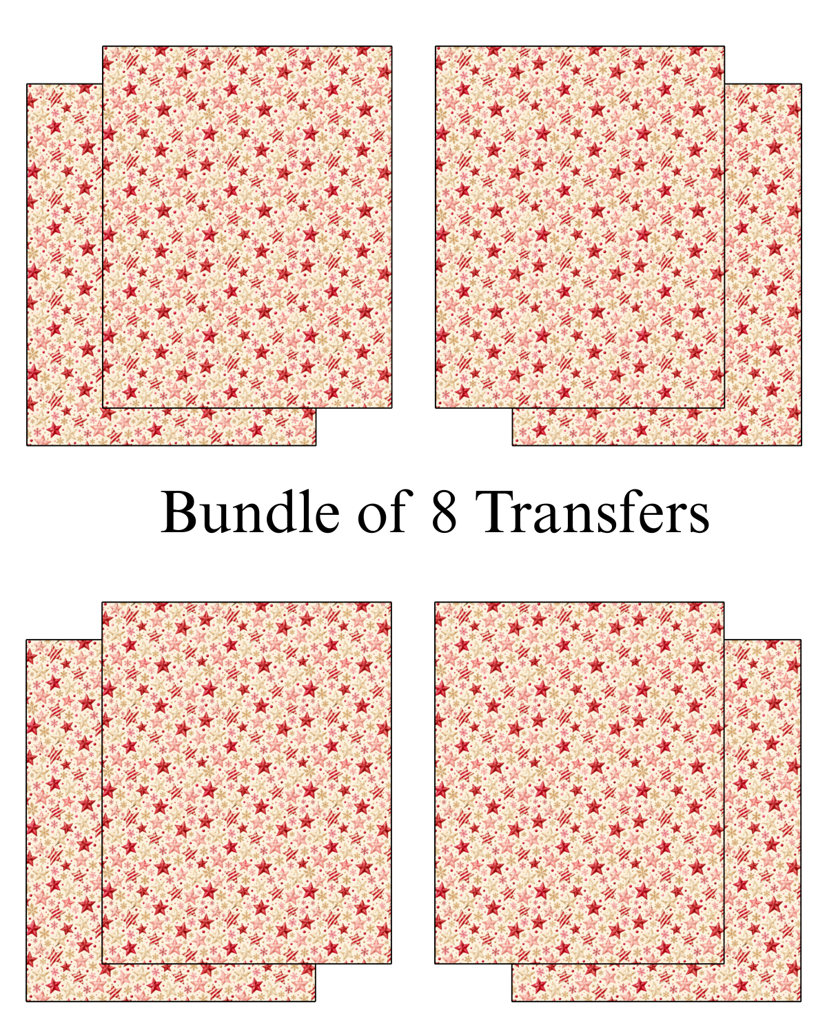 Transfer Paper (Pink Christmas) #4