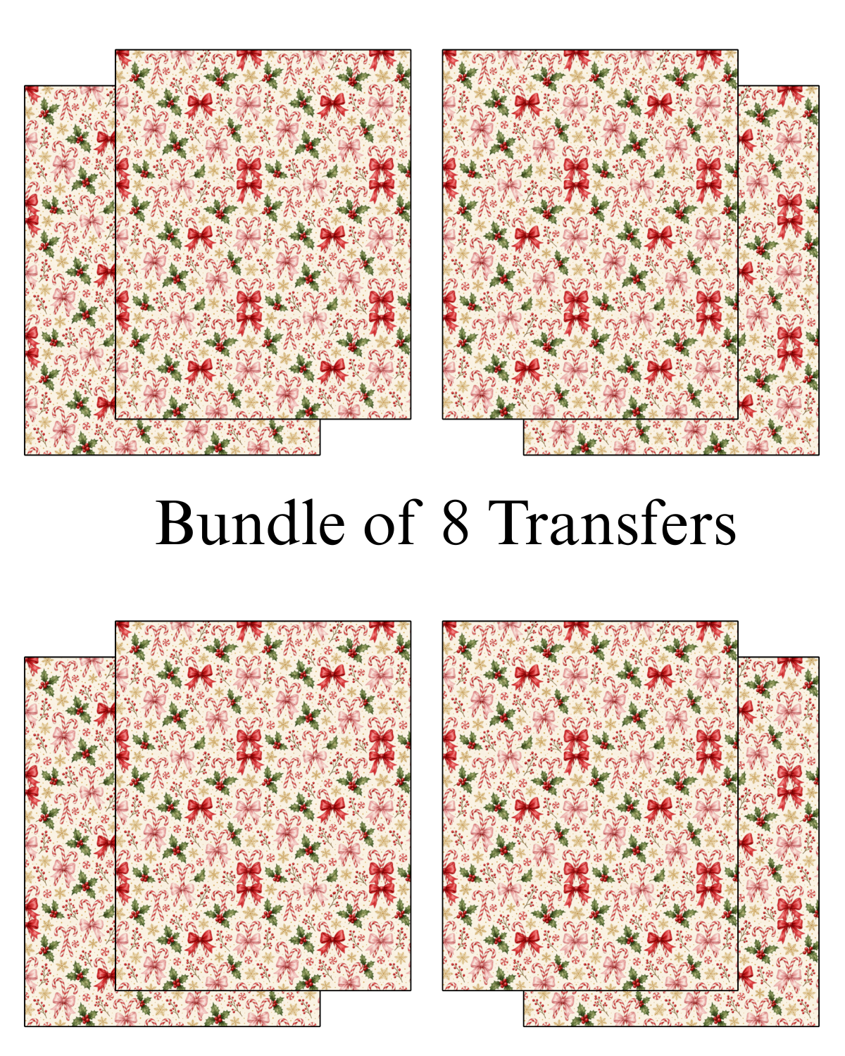 Transfer Paper (Pink Christmas) #2