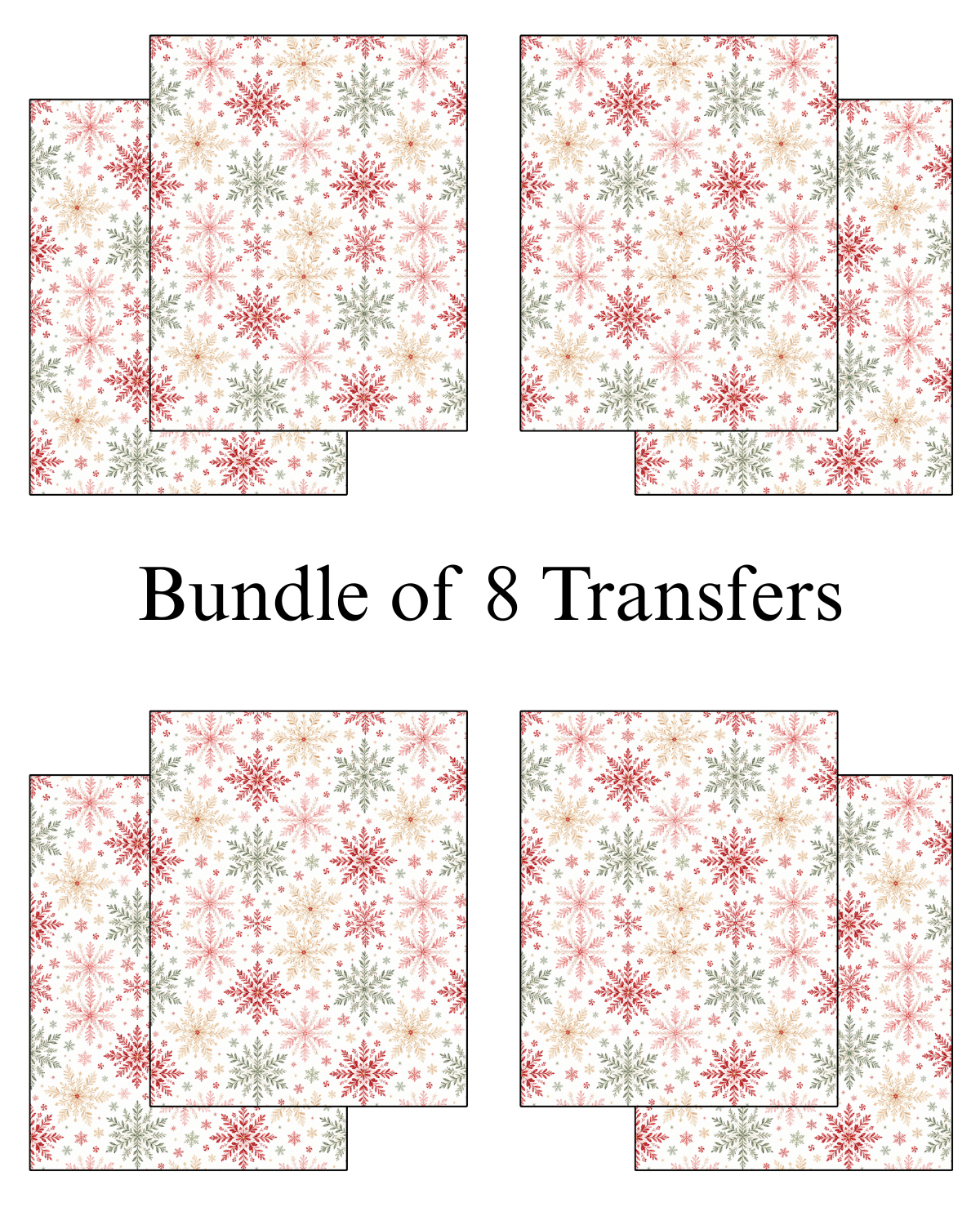 Transfer Paper (Pink Christmas) #3
