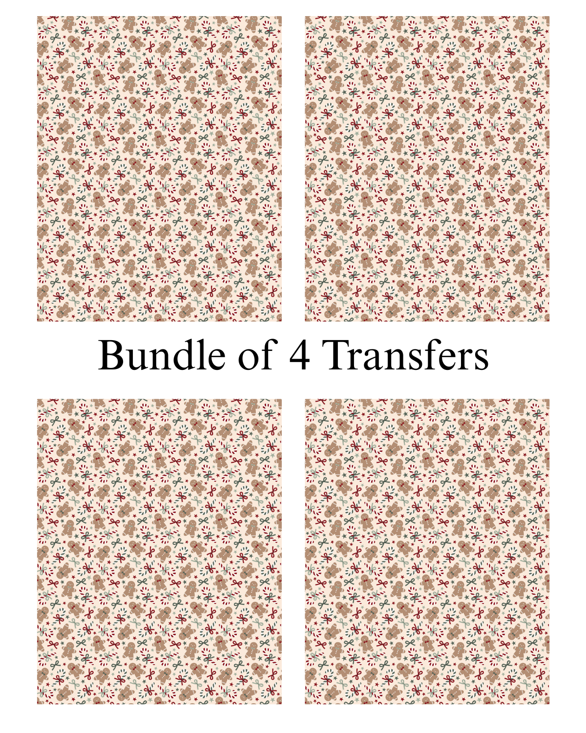Transfer Paper (Coquette Gingerbread) #1