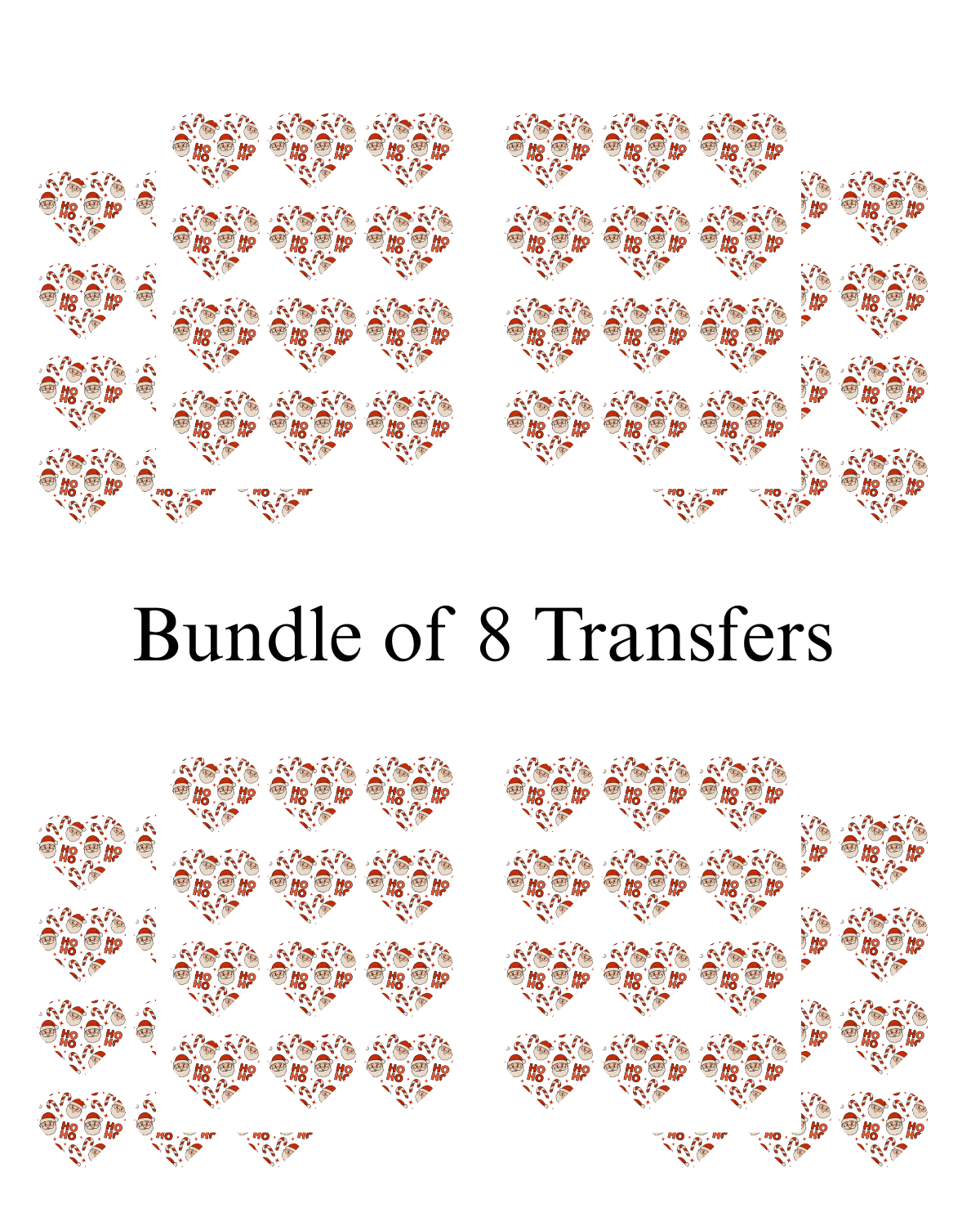 Transfer Paper (Christmas Heart) #1
