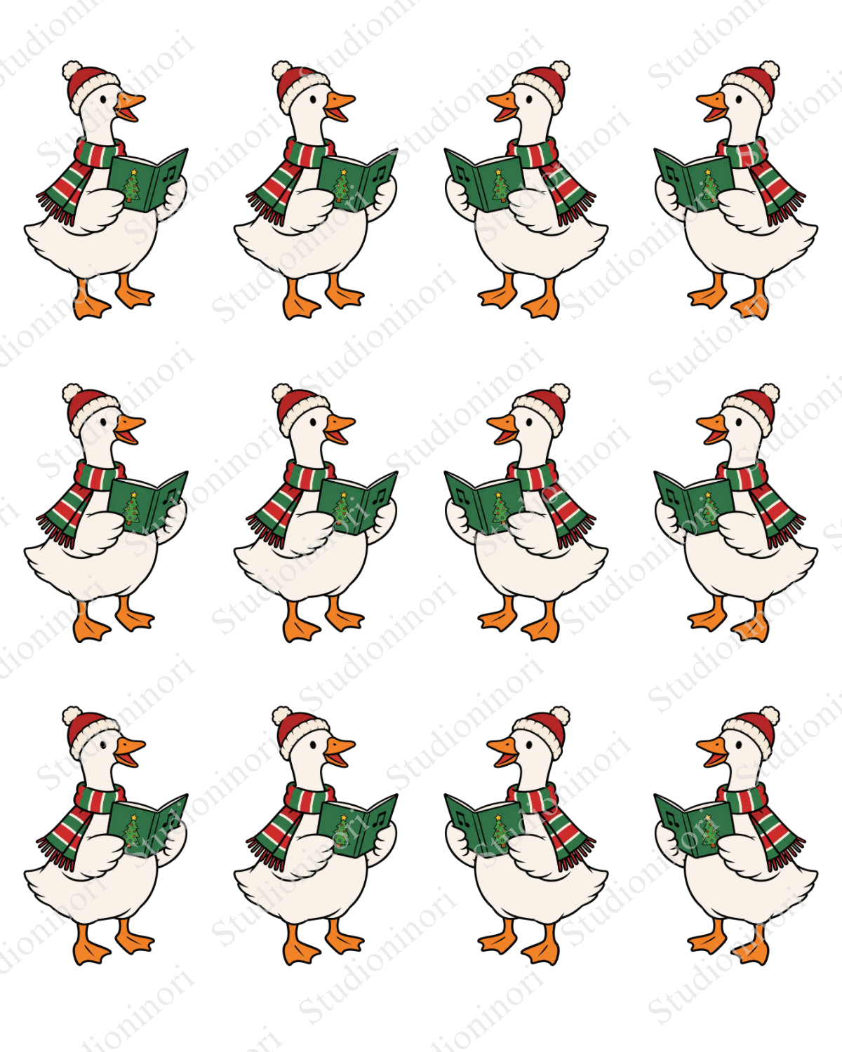 Transfer Paper (Christmas Goose) #3