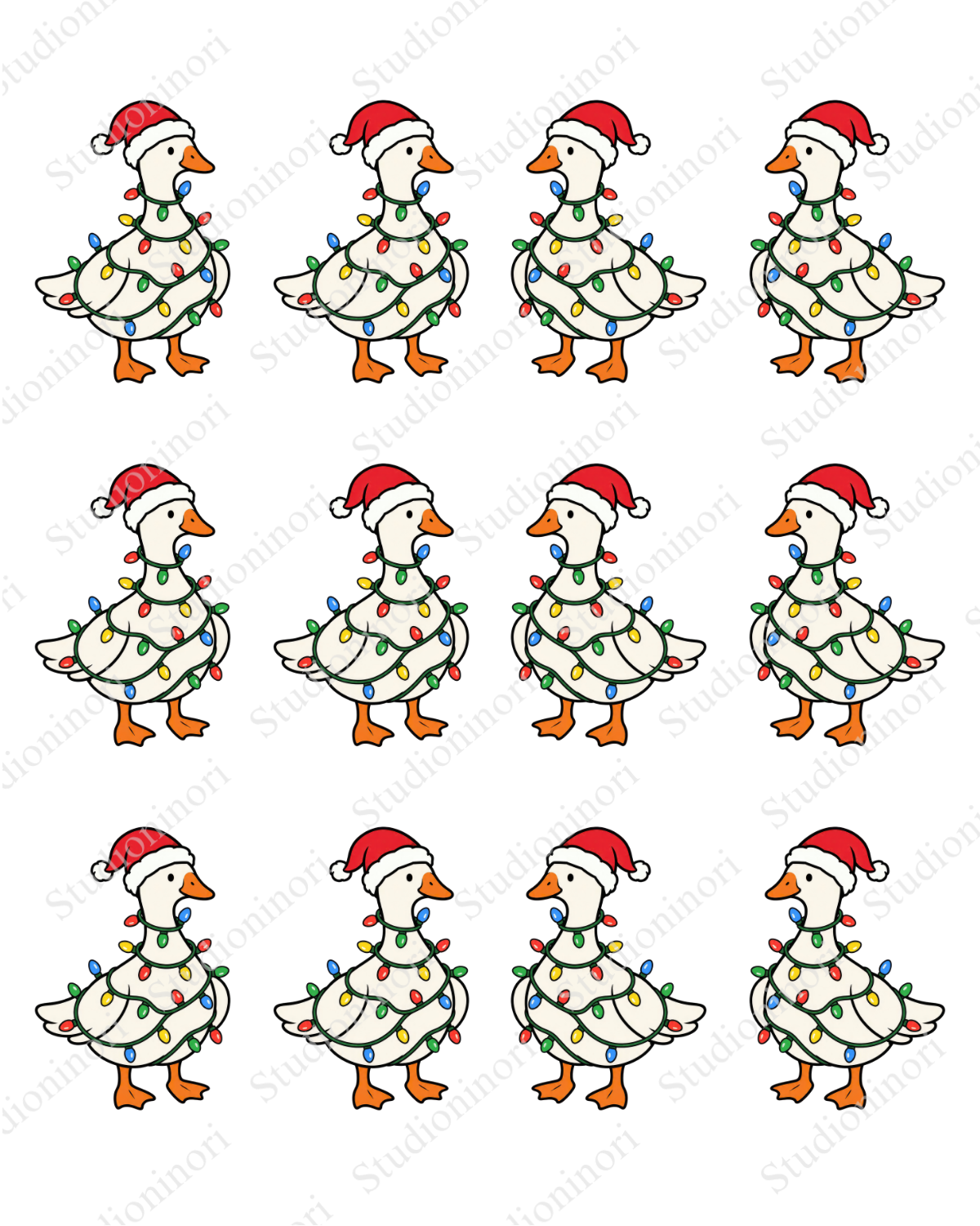 Transfer Paper (Christmas Goose) #4