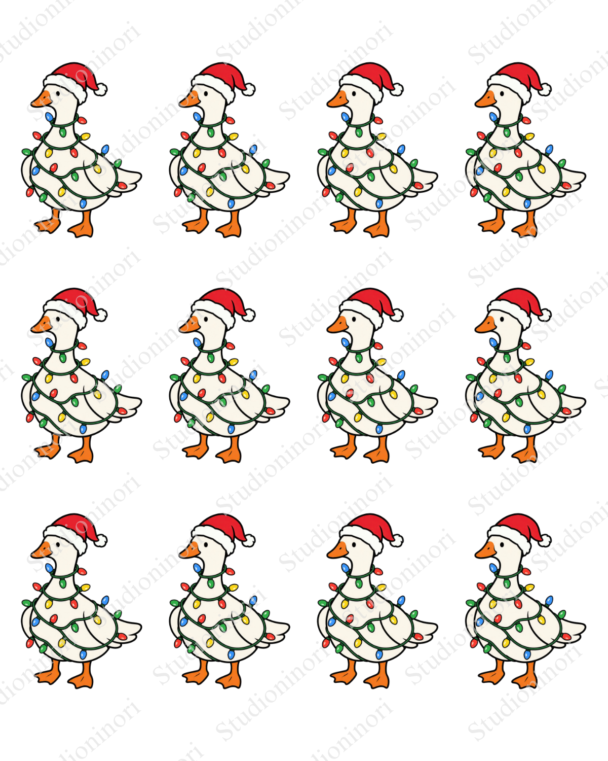 Transfer Paper (Christmas Goose) #4