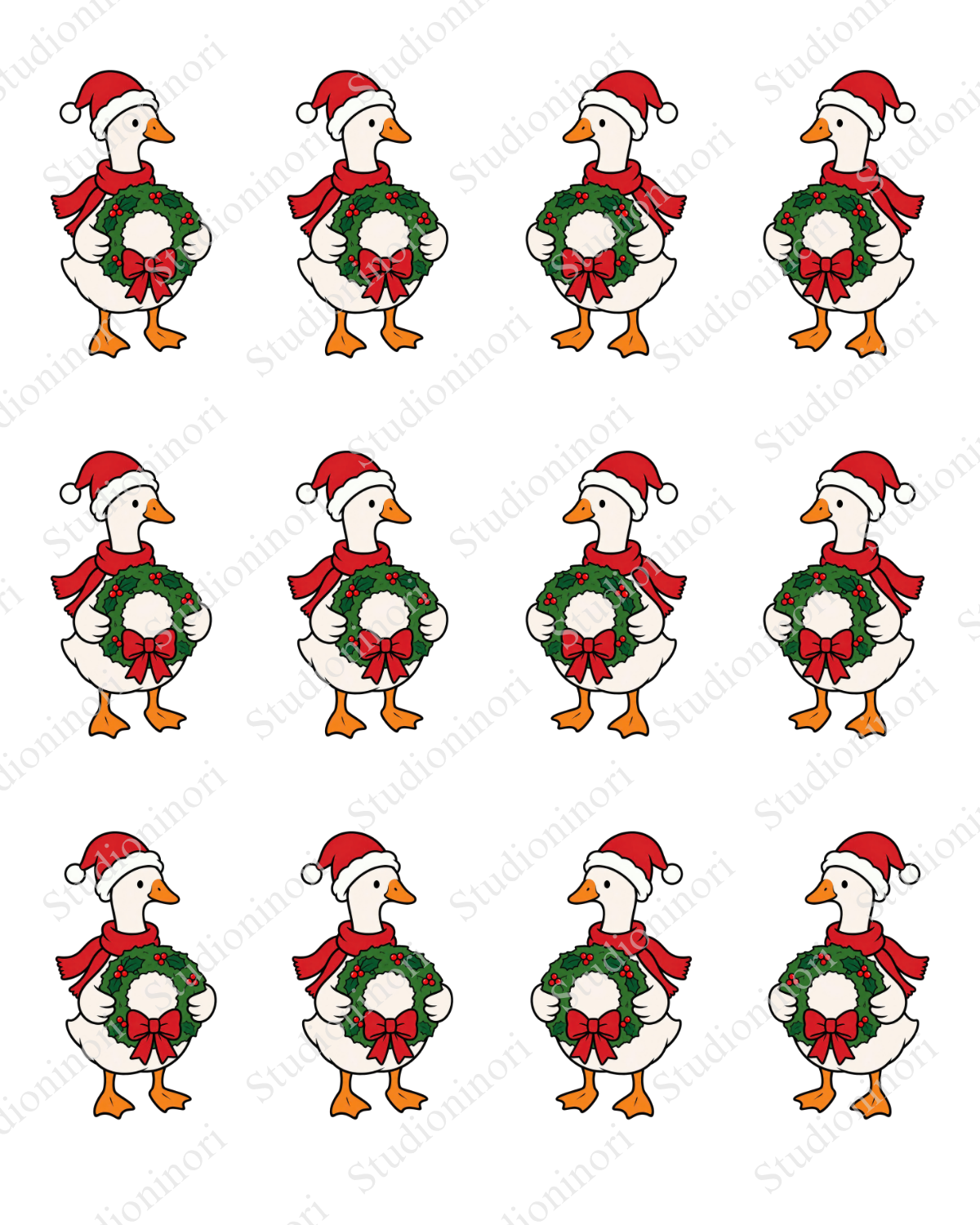 Transfer Paper (Christmas Goose) #5