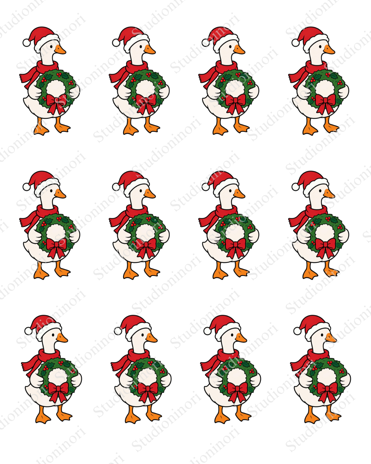 Transfer Paper (Christmas Goose) #5