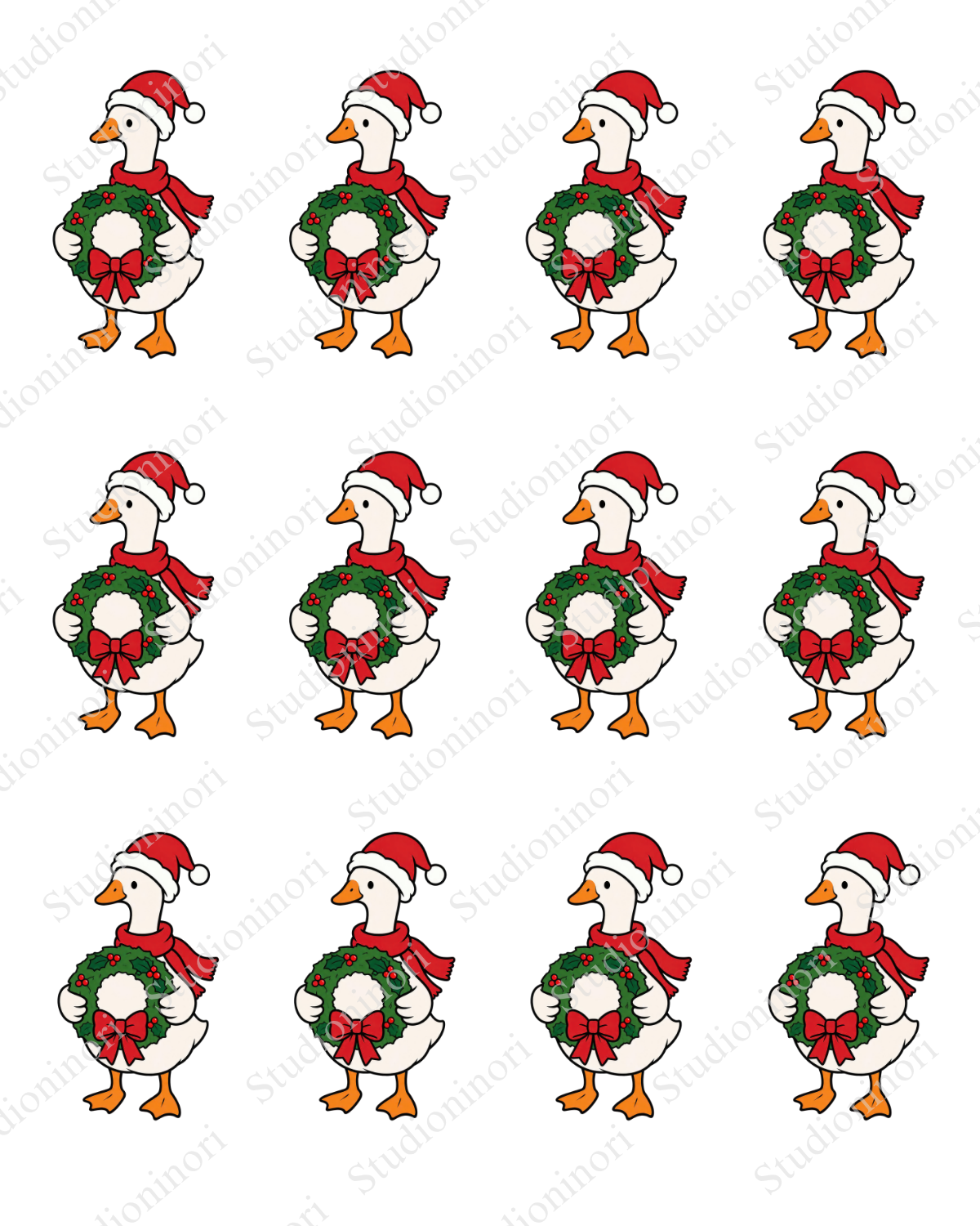 Transfer Paper (Christmas Goose) #5