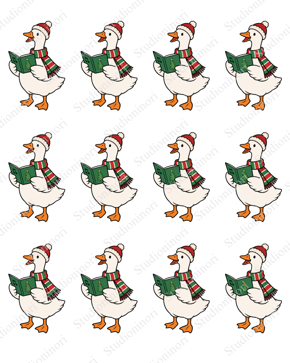 Transfer Paper (Christmas Goose) #3